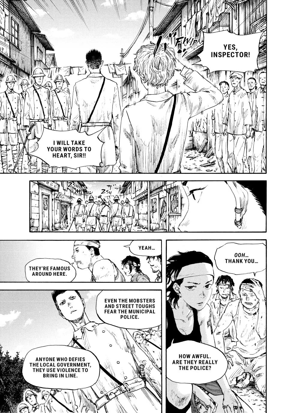 Manchuria Opium Squad Chapter 114 page 11 - Chapter 114: The Municipal Police