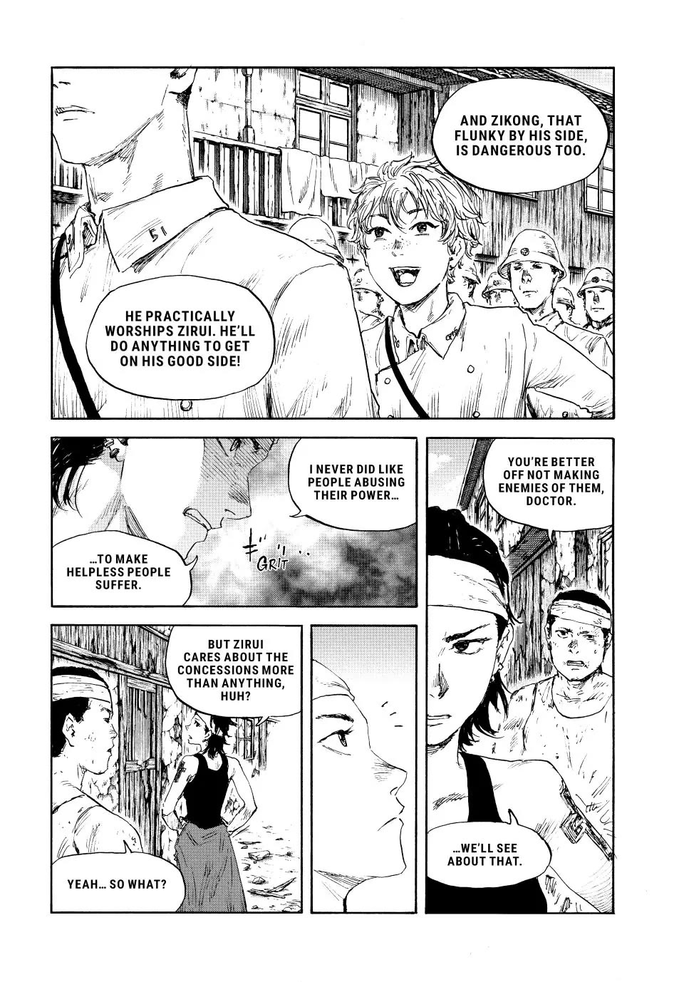 Manchuria Opium Squad Chapter 114 page 12 - Chapter 114: The Municipal Police