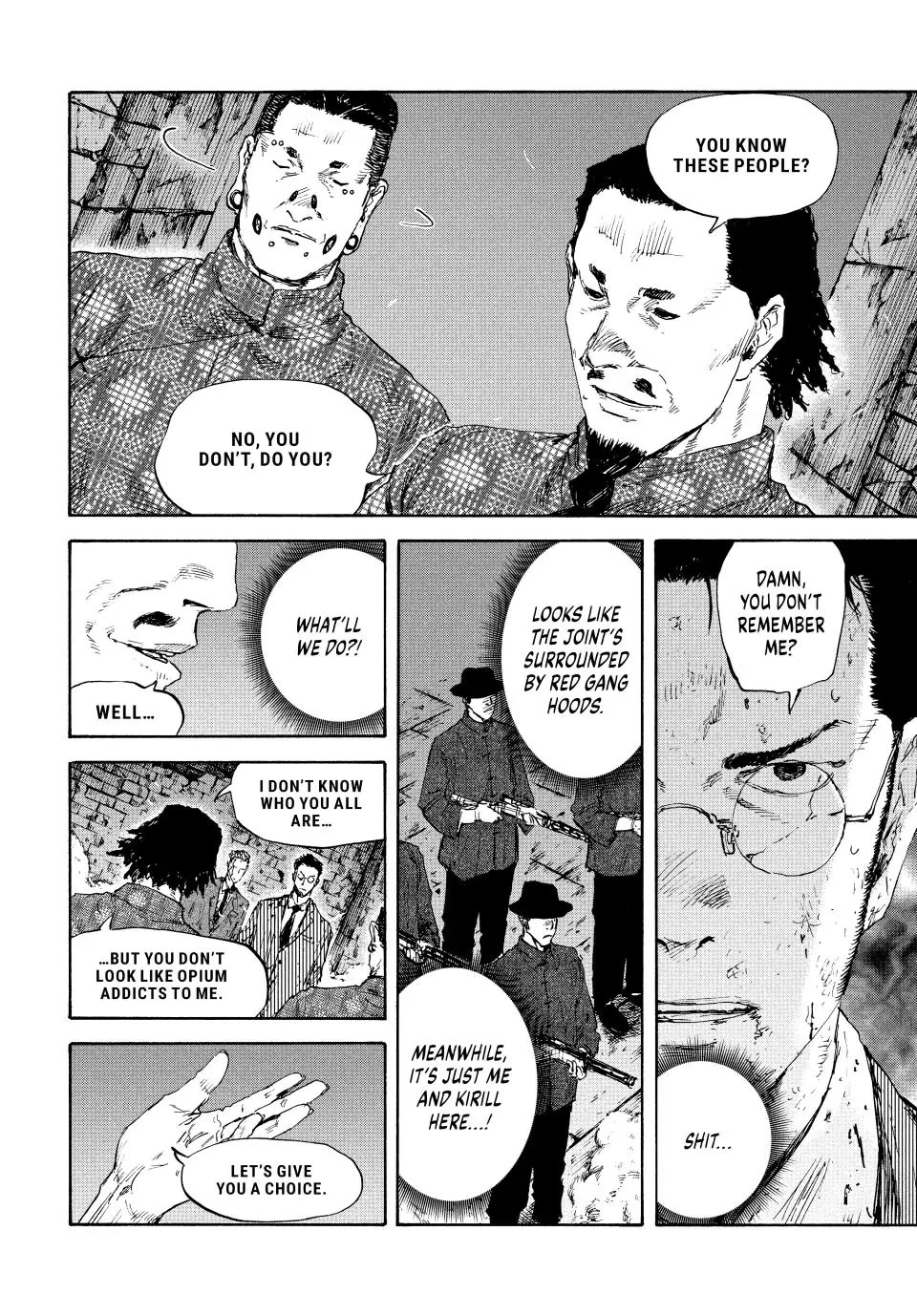 Manchuria Opium Squad Chapter 123 page 6 - Chapter 123: The Smoke House Burns