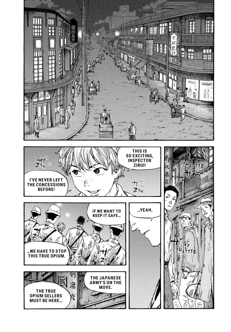 Manchuria Opium Squad Chapter 129 page 16 - Chapter 129: Bridge to Hongkou