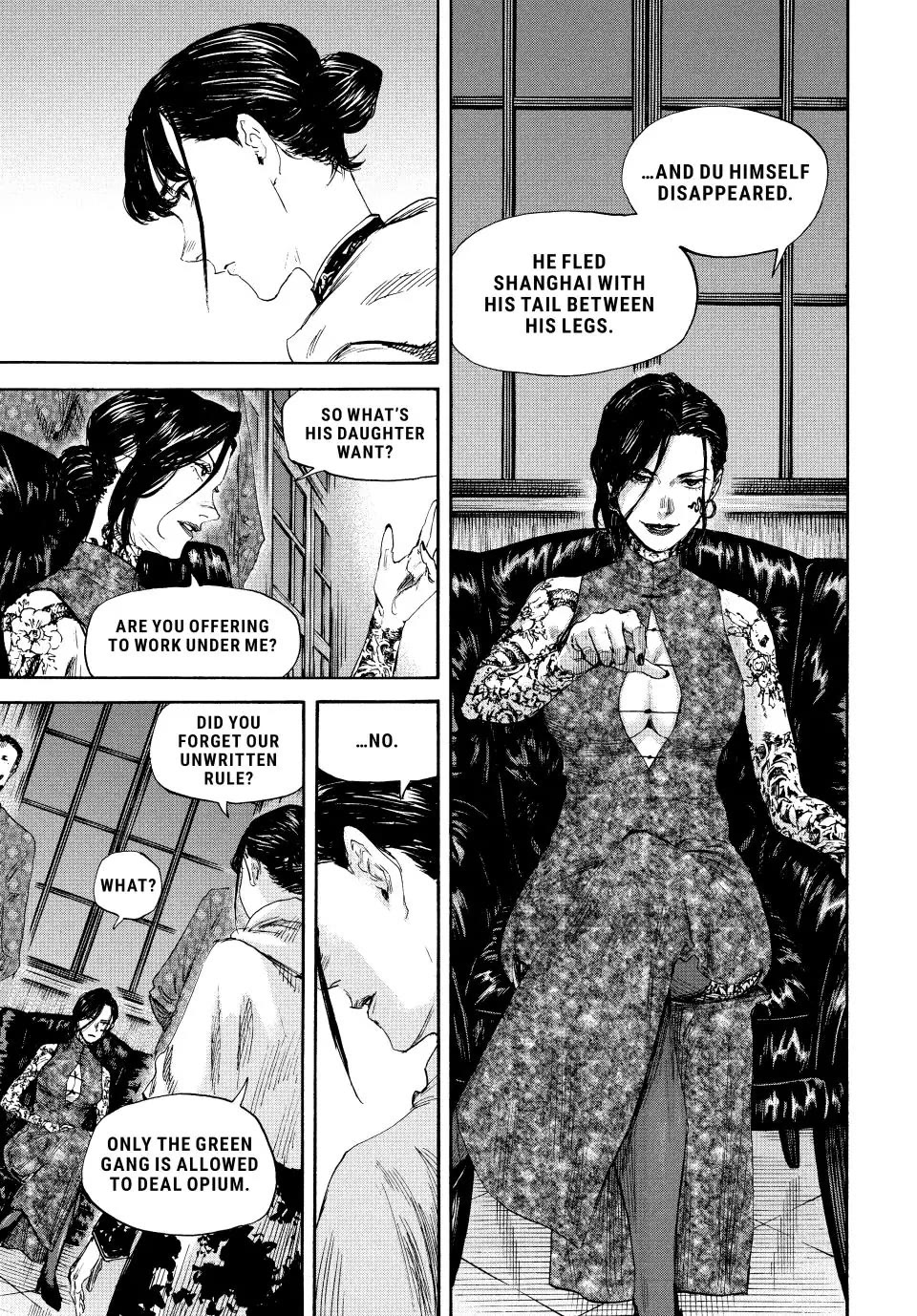 Manchuria Opium Squad Chapter 139 page 11 - Chapter 139: The Empress Squares Off
