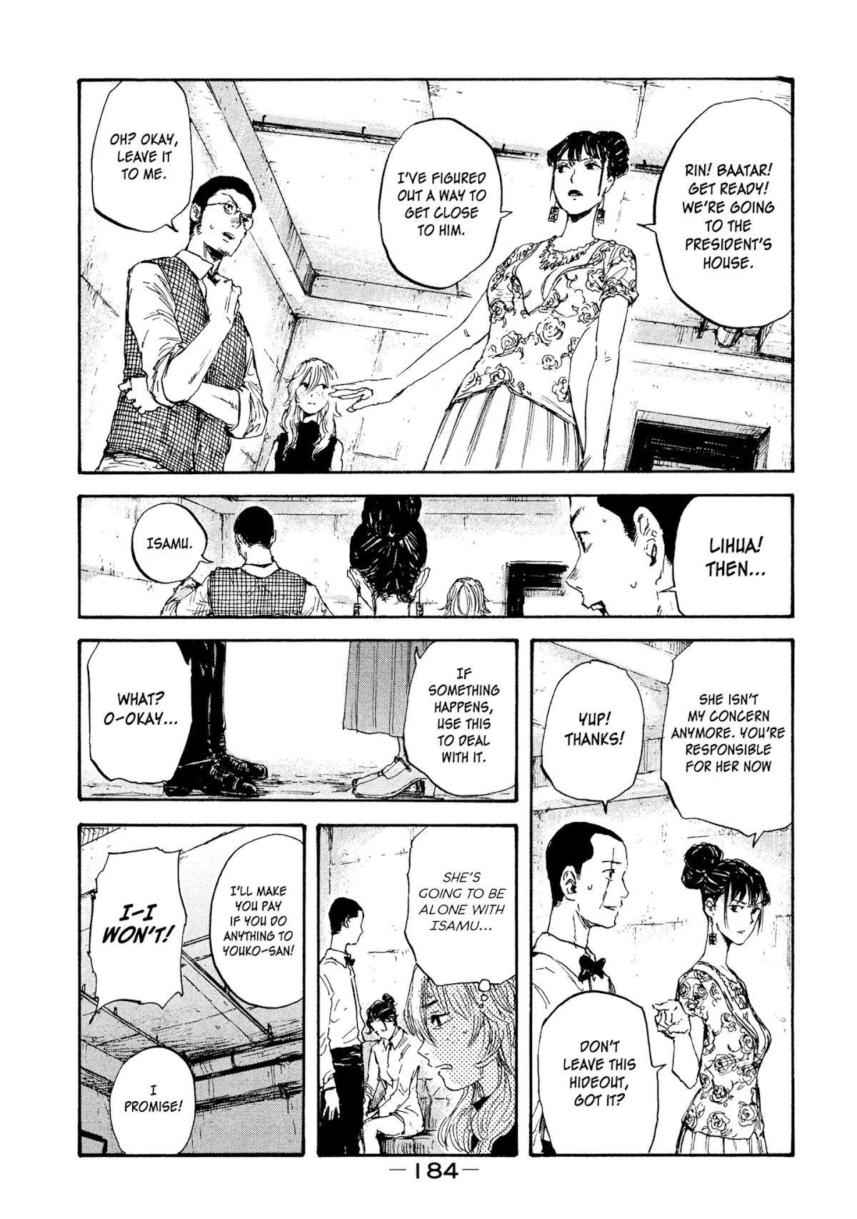 Manchuria Opium Squad Chapter 16 page 14 - Chapter 16: A Bird in a Cage