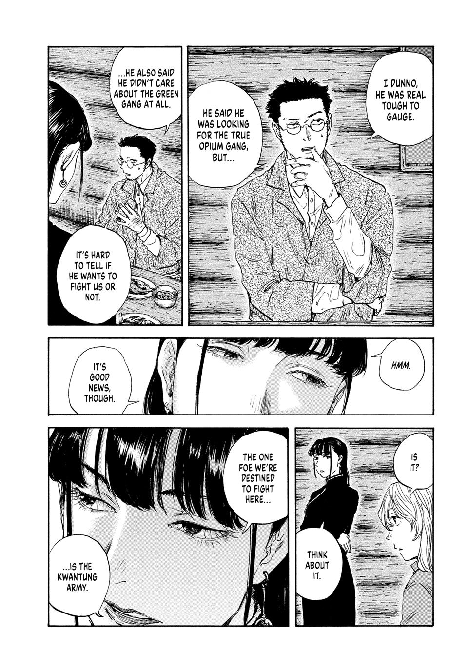 Manchuria Opium Squad Chapter 176 page 11 - Chapter 176: SENSES