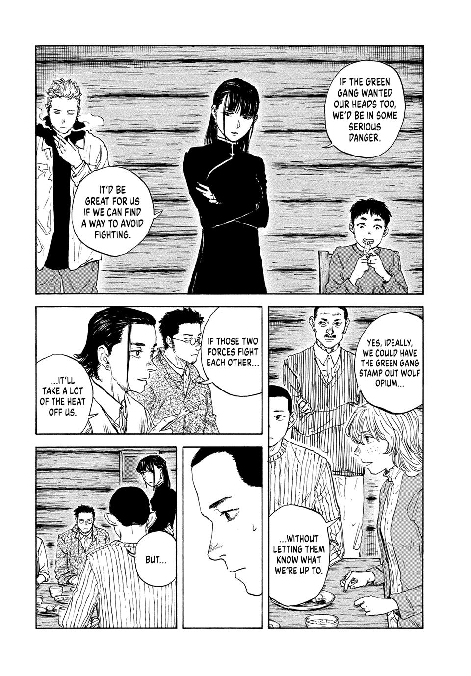 Manchuria Opium Squad Chapter 176 page 12 - Chapter 176: SENSES