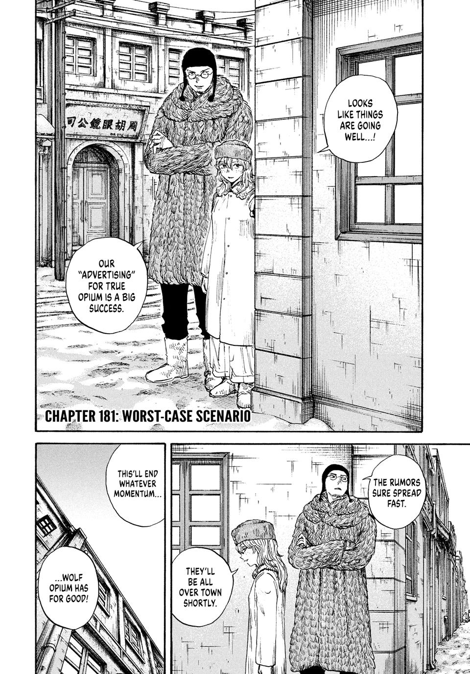 Manchuria Opium Squad Chapter 181 page 2 - Chapter 181: WORST-CASE SCENARIO