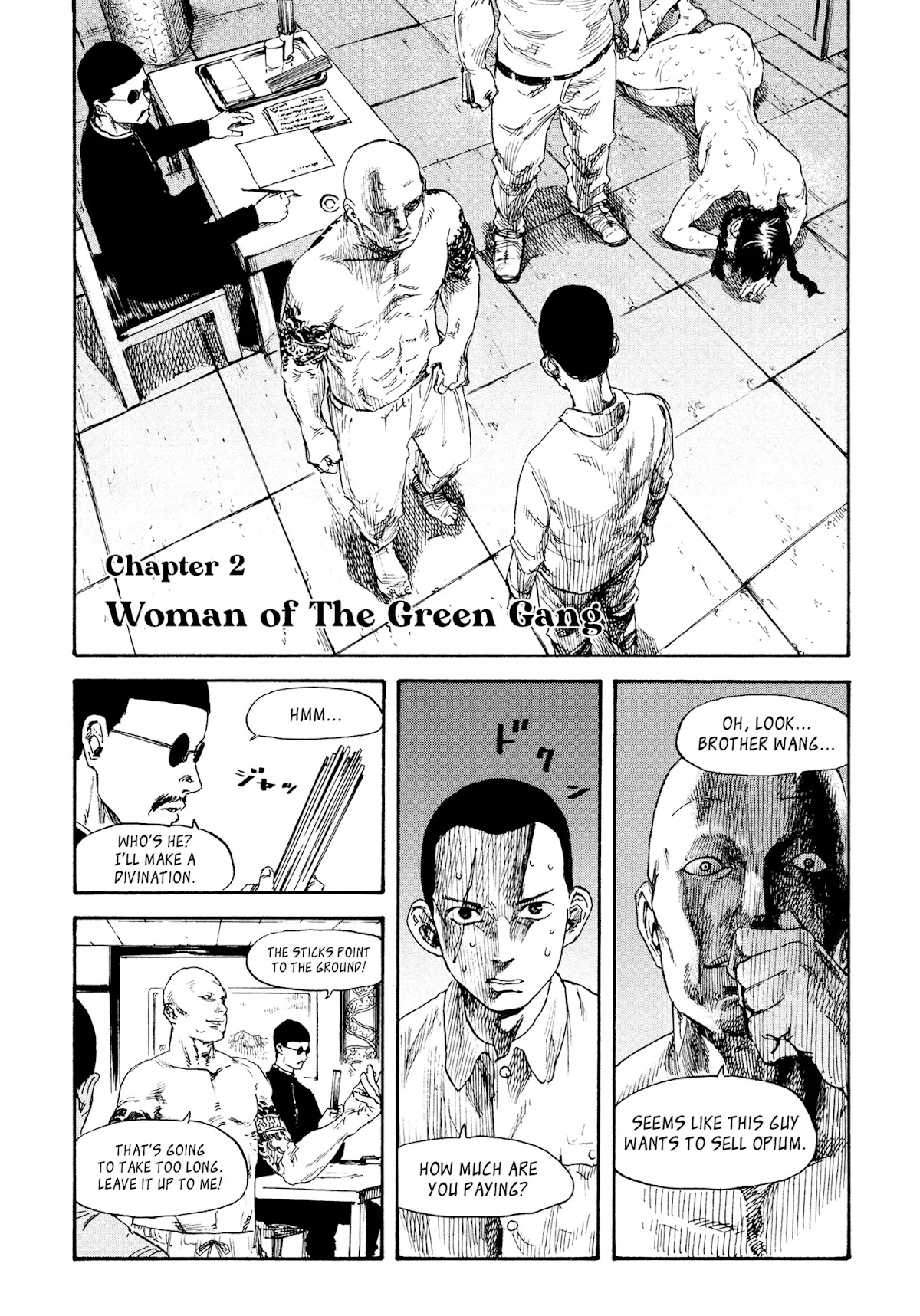 Manchuria Opium Squad Chapter 2 page 1 - Chapter 2: Woman of The Green Gang