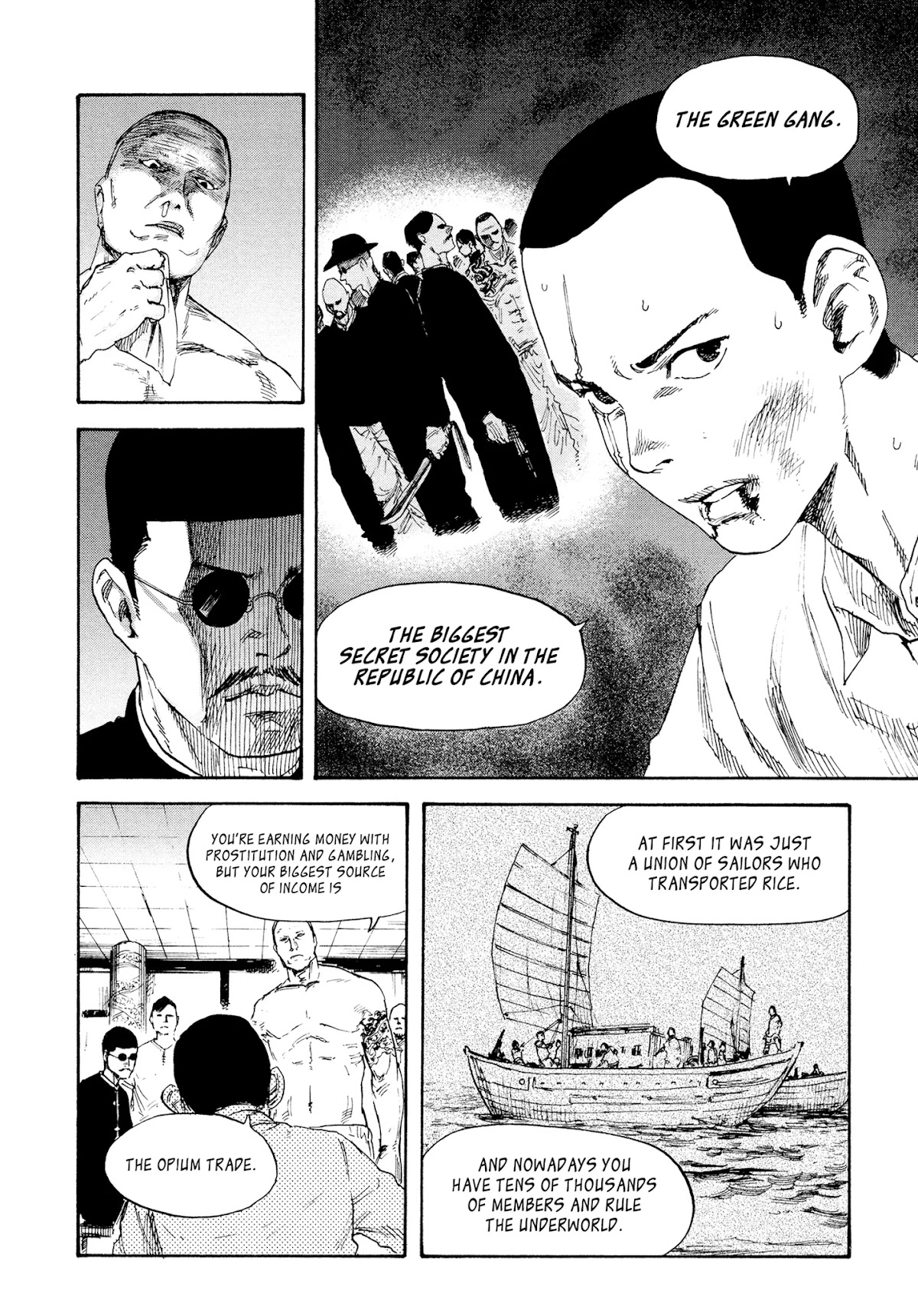 Manchuria Opium Squad Chapter 2 page 4 - Chapter 2: Woman of The Green Gang