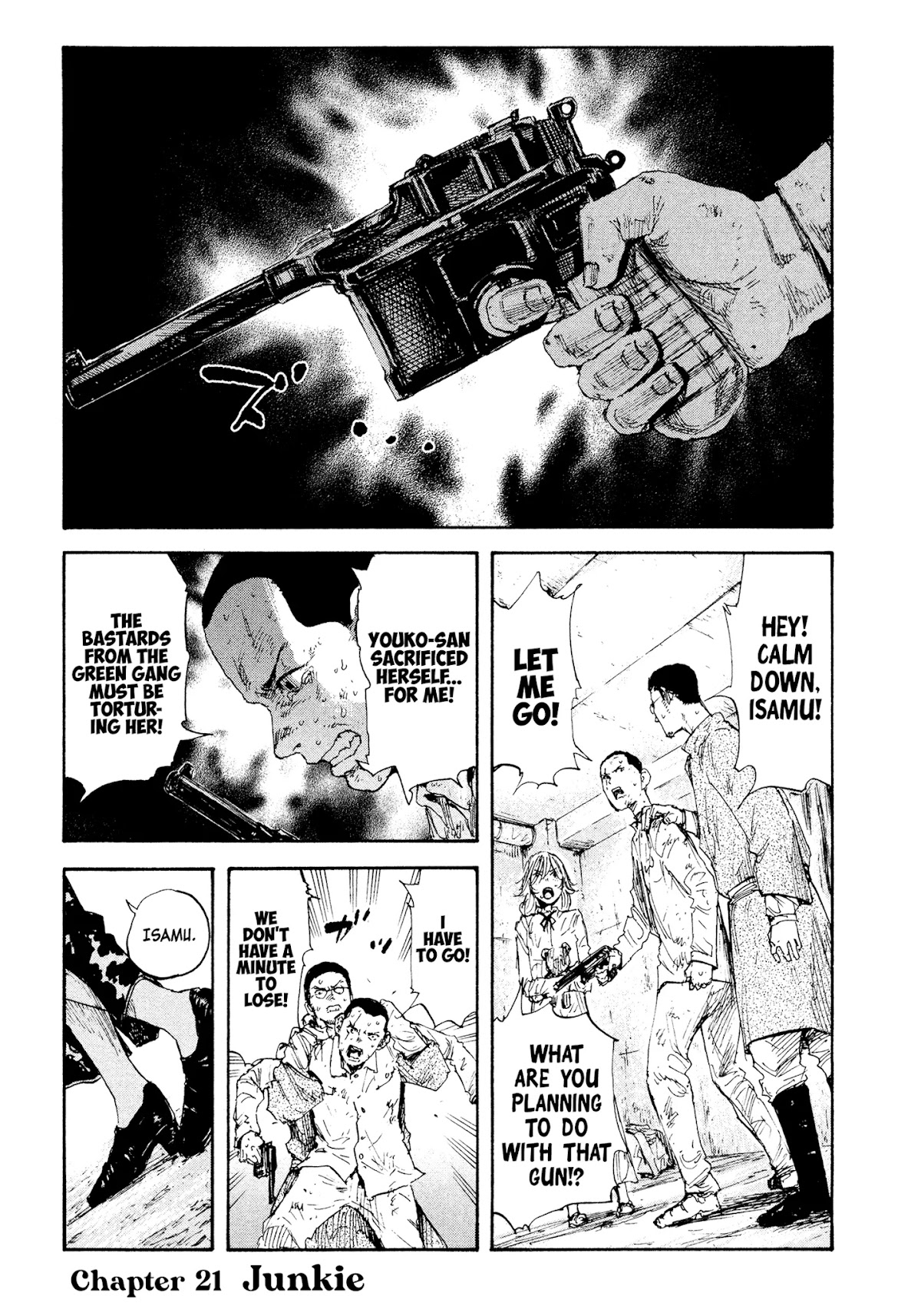 Manchuria Opium Squad Chapter 21 page 1 - Chapter 21: Junkie