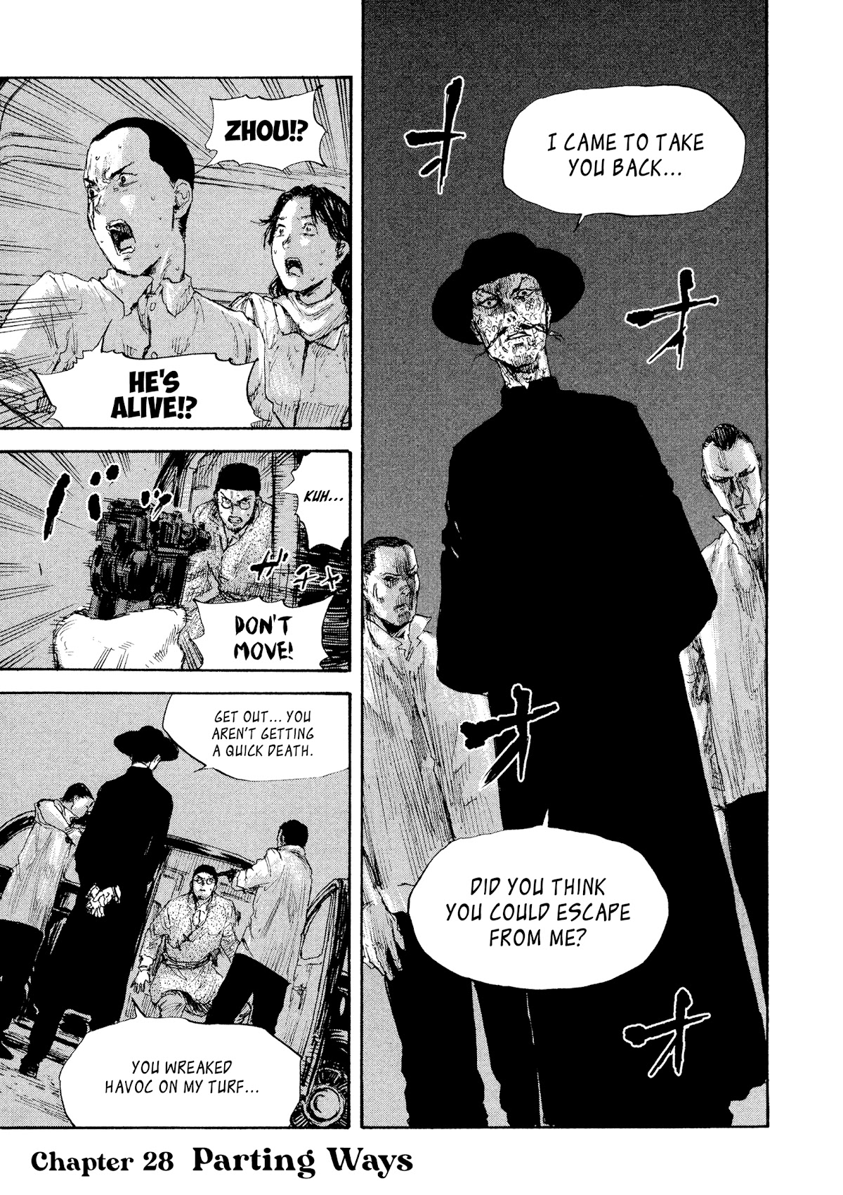 Manchuria Opium Squad Chapter 28 page 1 - Chapter 28: Parting Ways