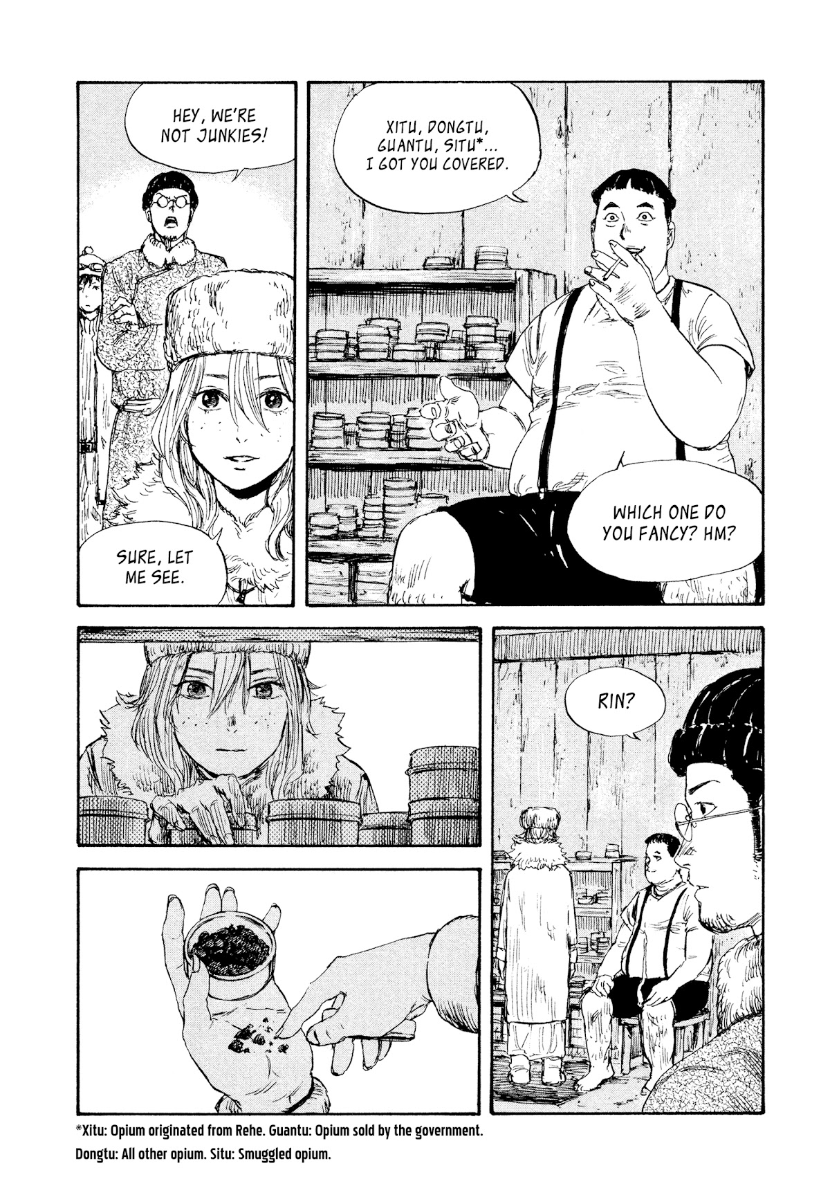 Manchuria Opium Squad Chapter 35 page 11 - Chapter 35: A Paradise in Hell