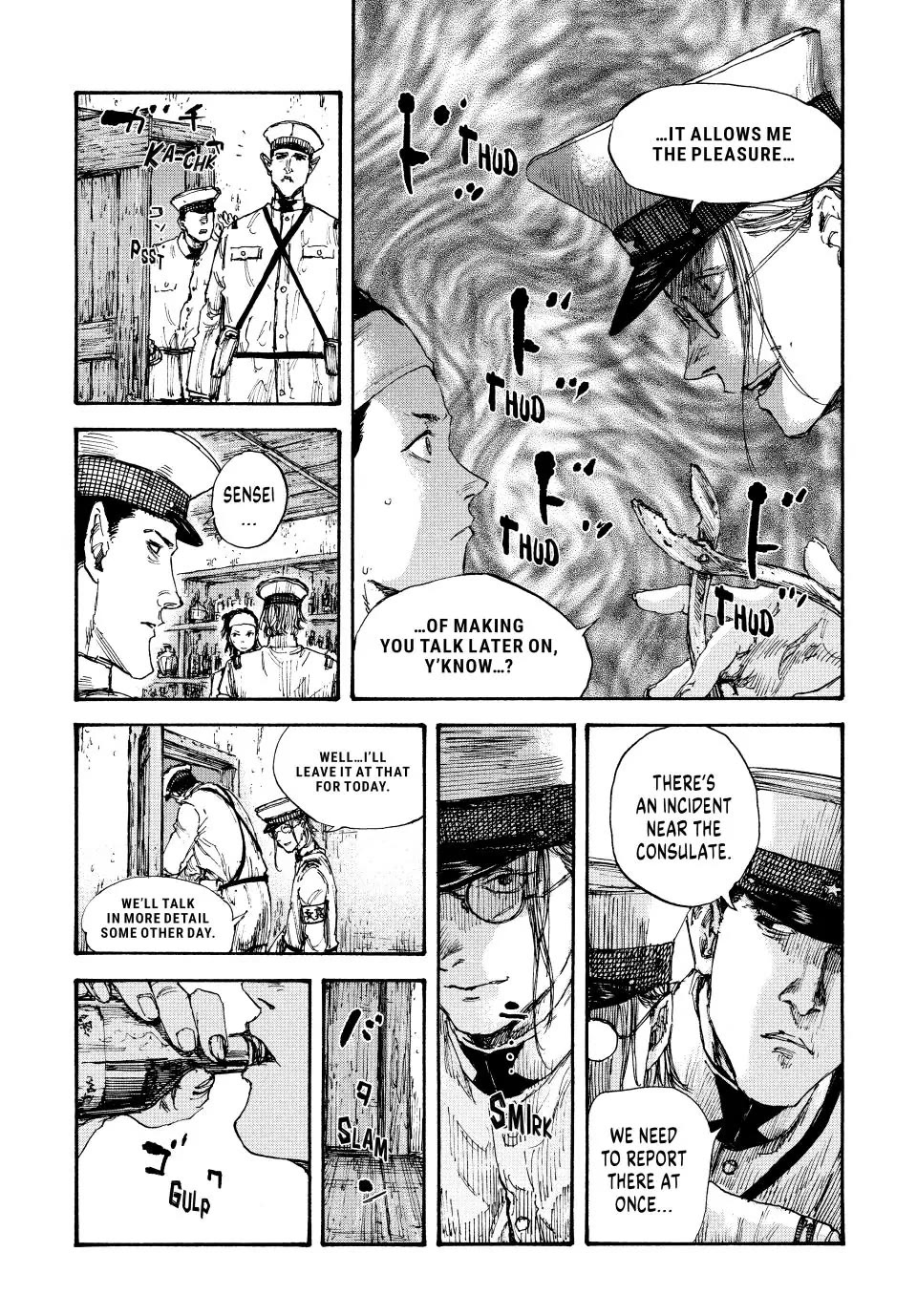Manchuria Opium Squad Chapter 63 page 11 - Chapter 63: The Razor-Thin Chase