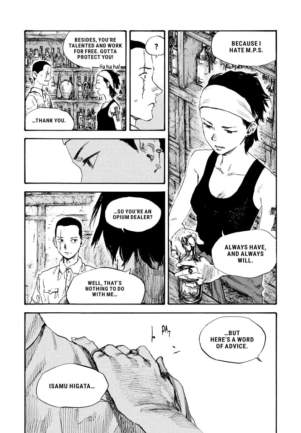 Manchuria Opium Squad Chapter 63 page 13 - Chapter 63: The Razor-Thin Chase