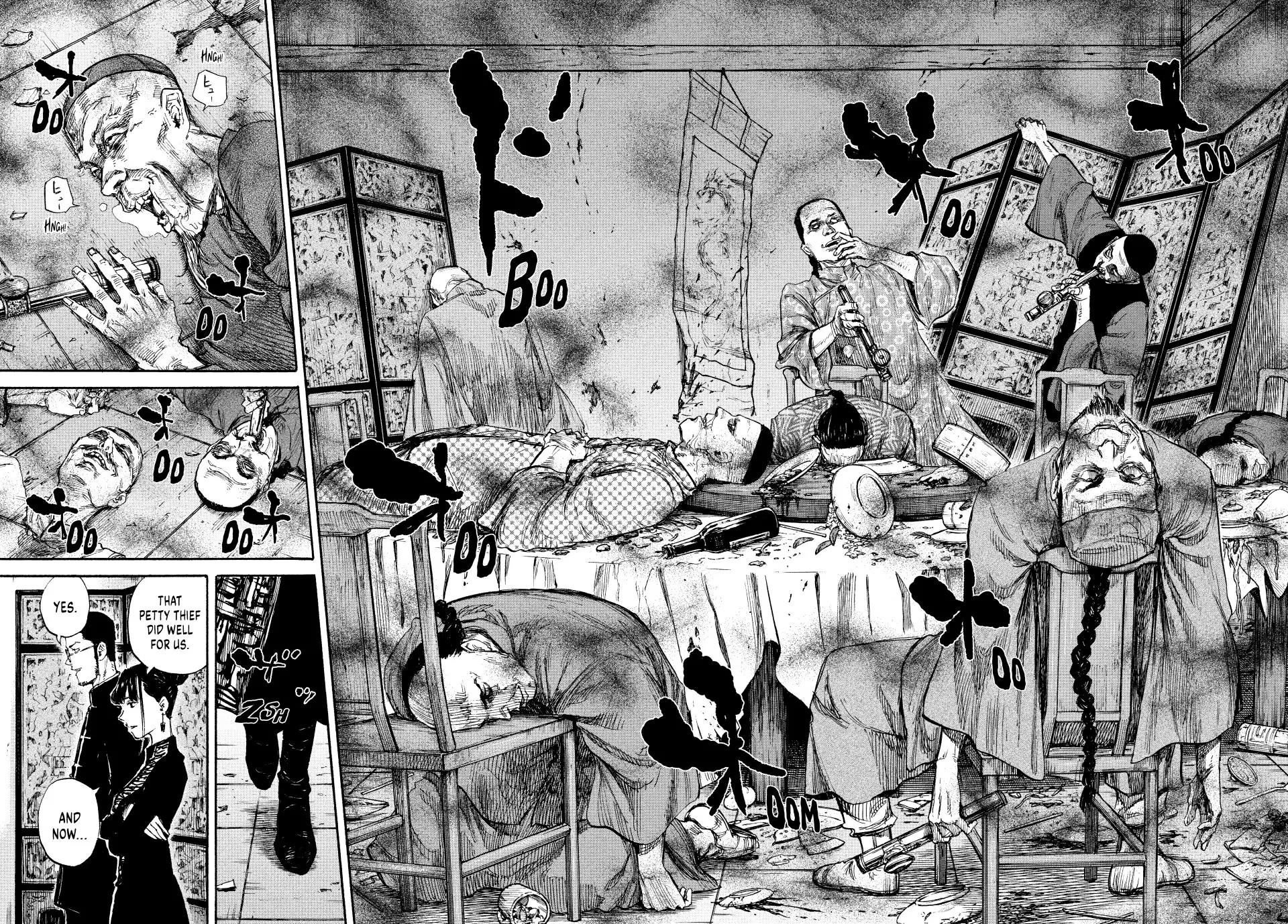 Manchuria Opium Squad Chapter 71 page 12 - Chapter 71: The Bannermen's Banquet