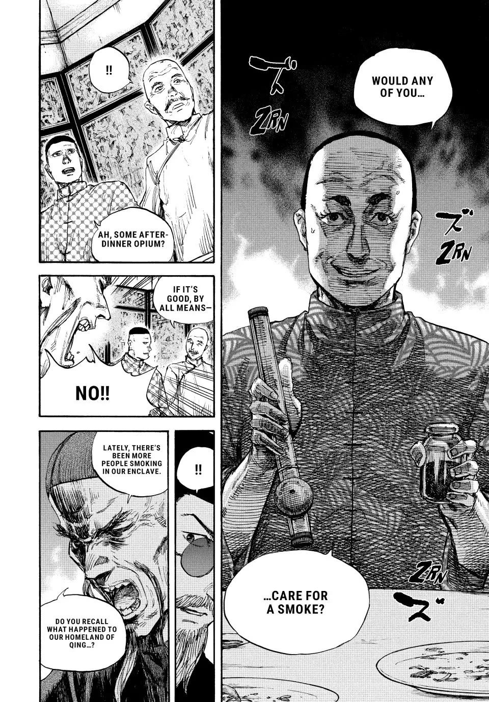 Manchuria Opium Squad Chapter 71 page 8 - Chapter 71: The Bannermen's Banquet