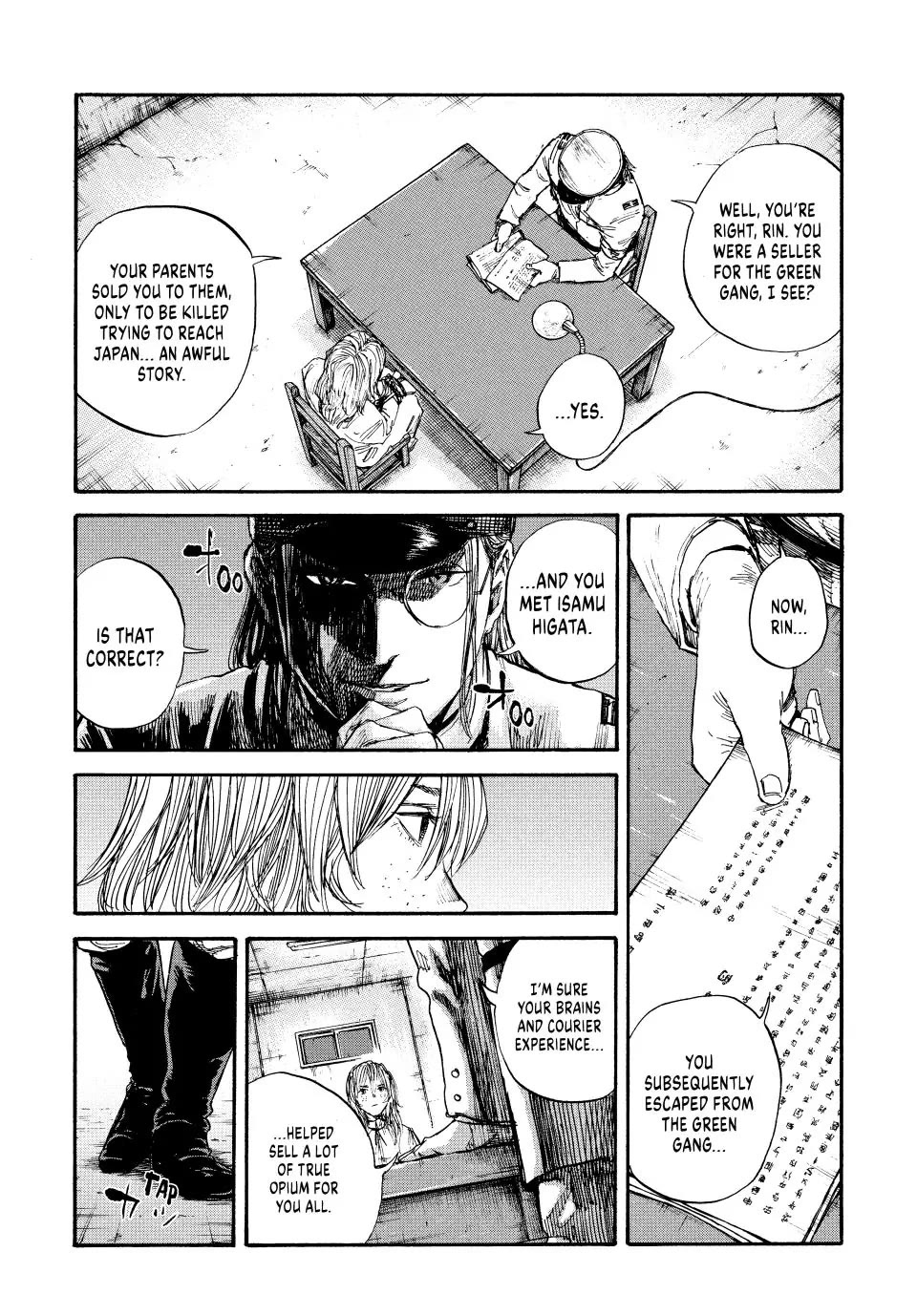 Manchuria Opium Squad Chapter 74 page 11 - Chapter 74: Captured