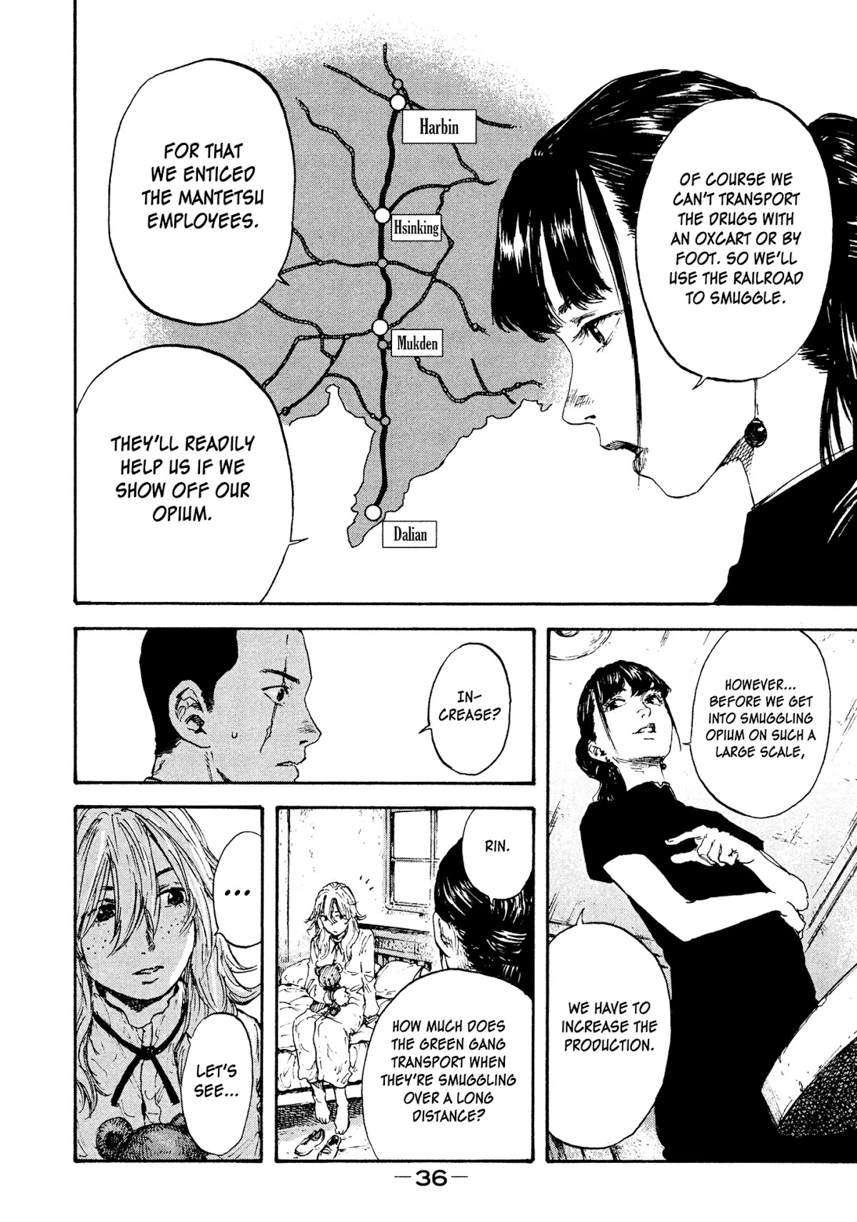 Manchuria Opium Squad Chapter 8 page 12 - Chapter 8: For My Family