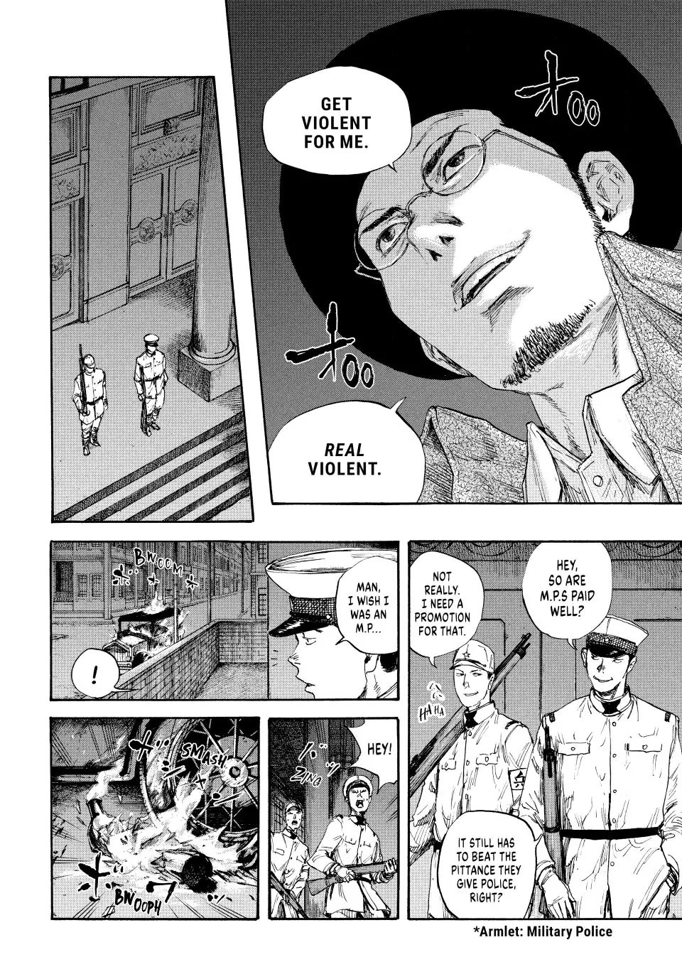 Manchuria Opium Squad Chapter 83 page 7 - Chapter 83: Not One Step Back
