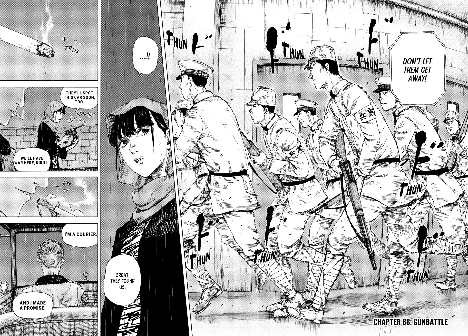 Manchuria Opium Squad Chapter 88 page 2 - Chapter 88: Gun Battle