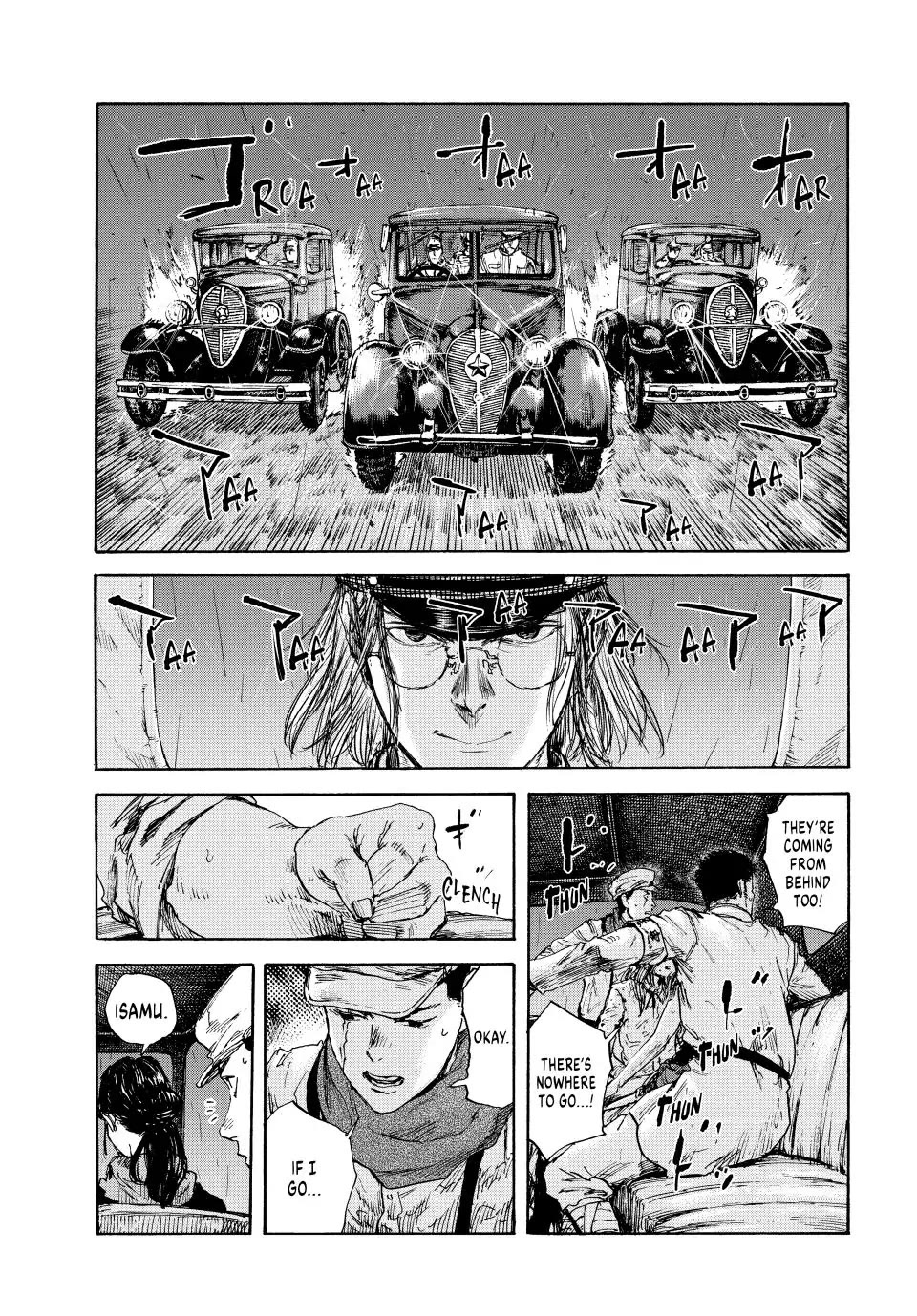 Manchuria Opium Squad Chapter 89 page 15 - Chapter 89: The Car Chase