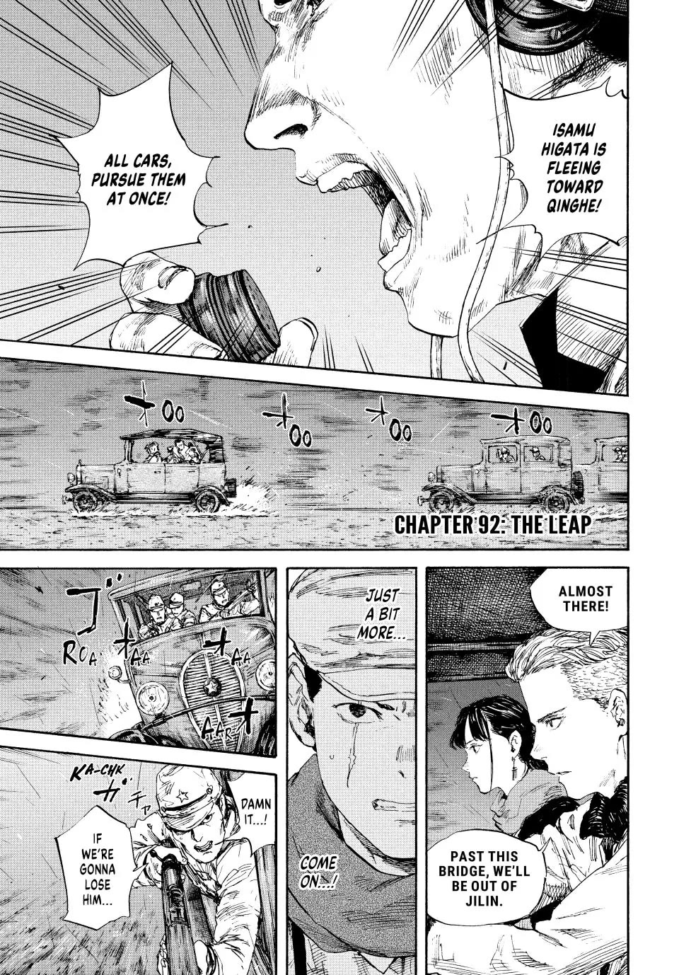 Manchuria Opium Squad Chapter 92 page 1 - Chapter 92: The Leap