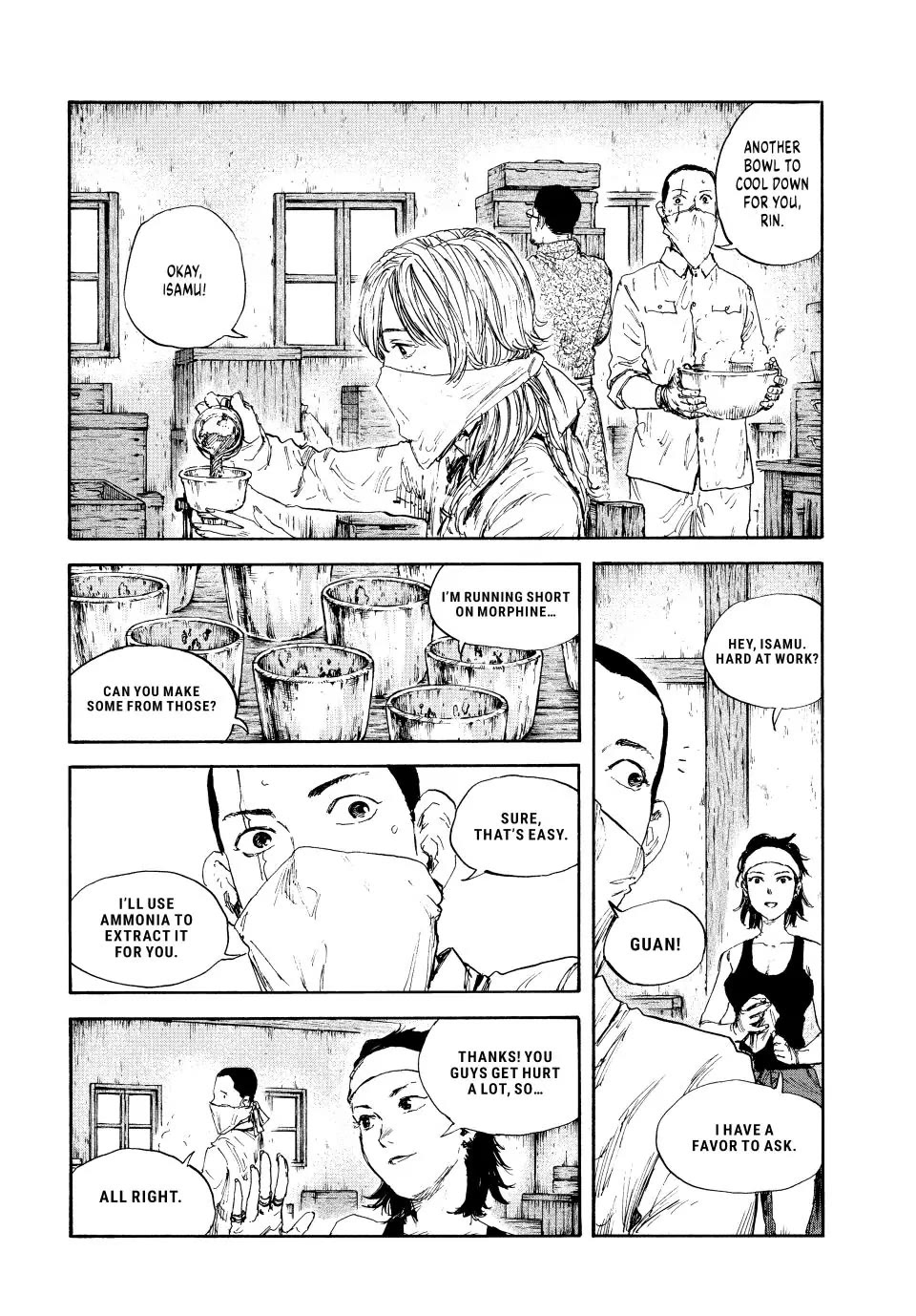 Manchuria Opium Squad Chapter 96 page 7 - Chapter 96: Preparing for the Journey