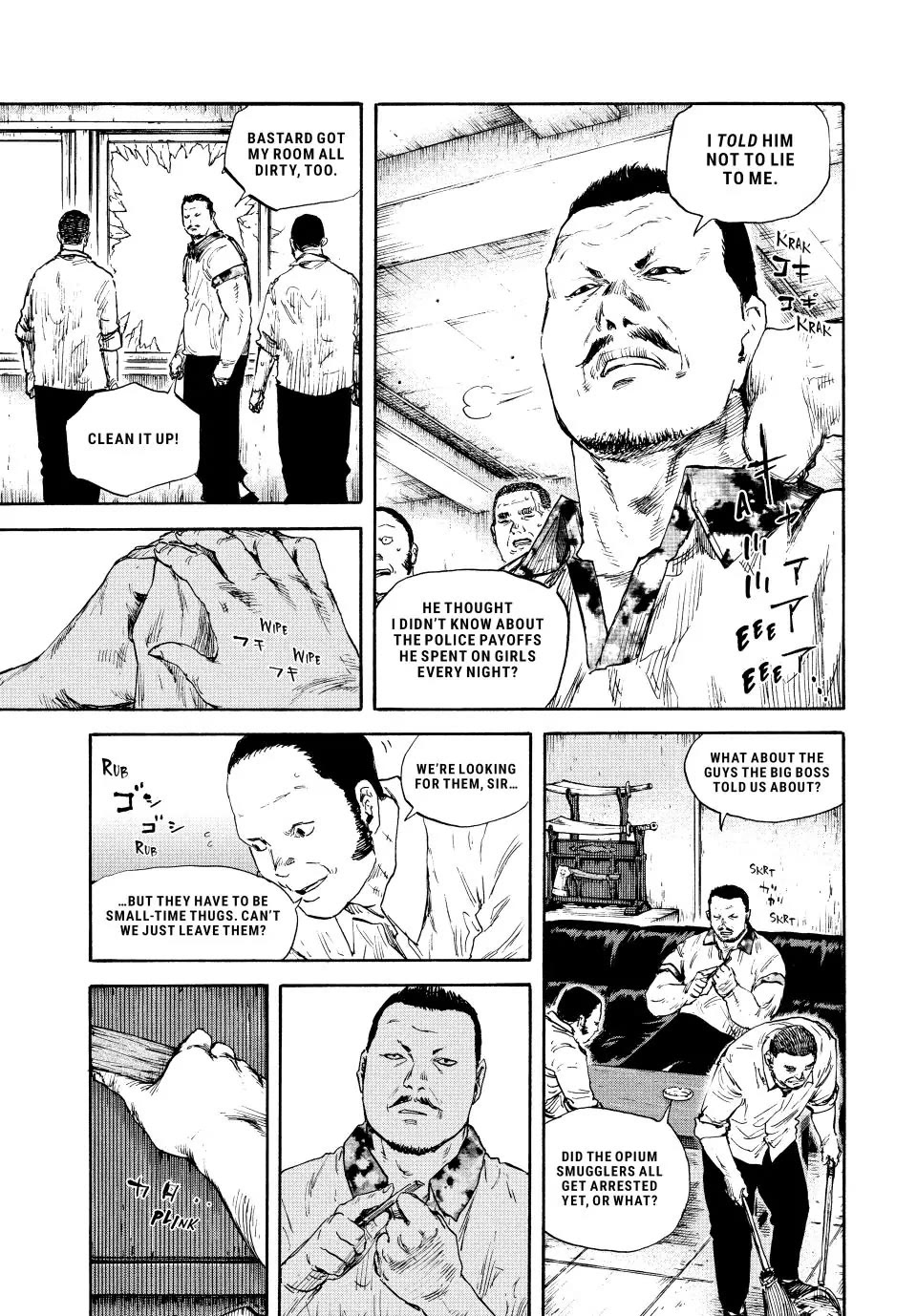 Manchuria Opium Squad Chapter 98 page 14 - Chapter 98: The Night Before Dalian