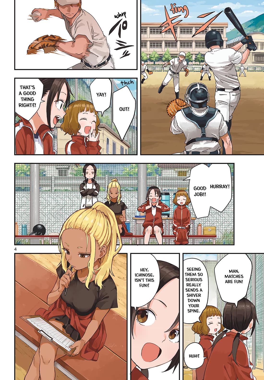 Mane Mane Nichi Nichi Chapter 17 page 4 - Chapter 17: Practice match