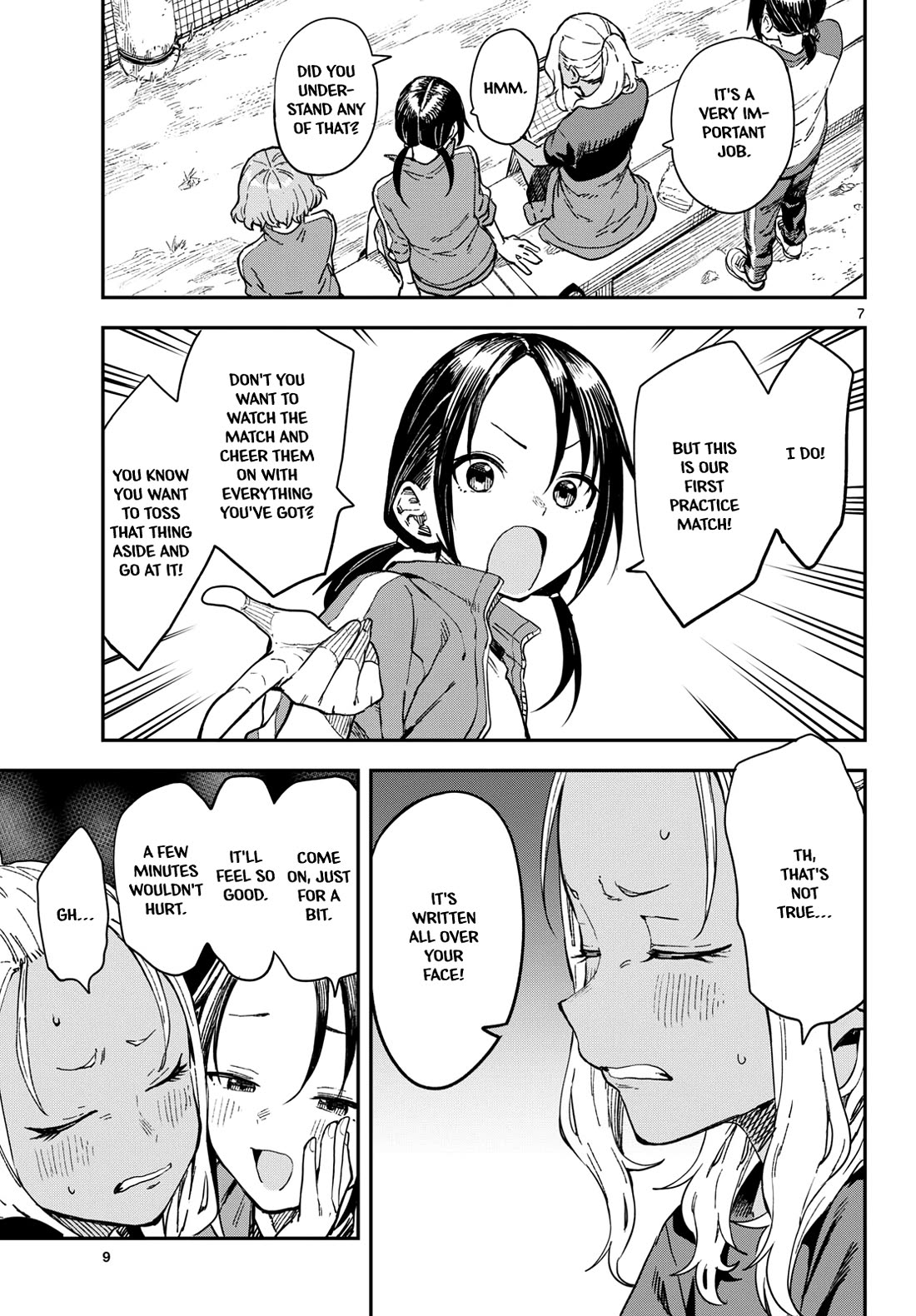 Mane Mane Nichi Nichi Chapter 17 page 7 - Chapter 17: Practice match