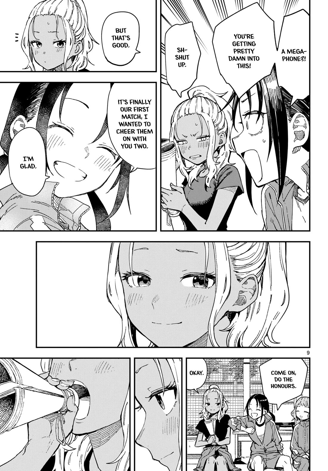 Mane Mane Nichi Nichi Chapter 17 page 9 - Chapter 17: Practice match
