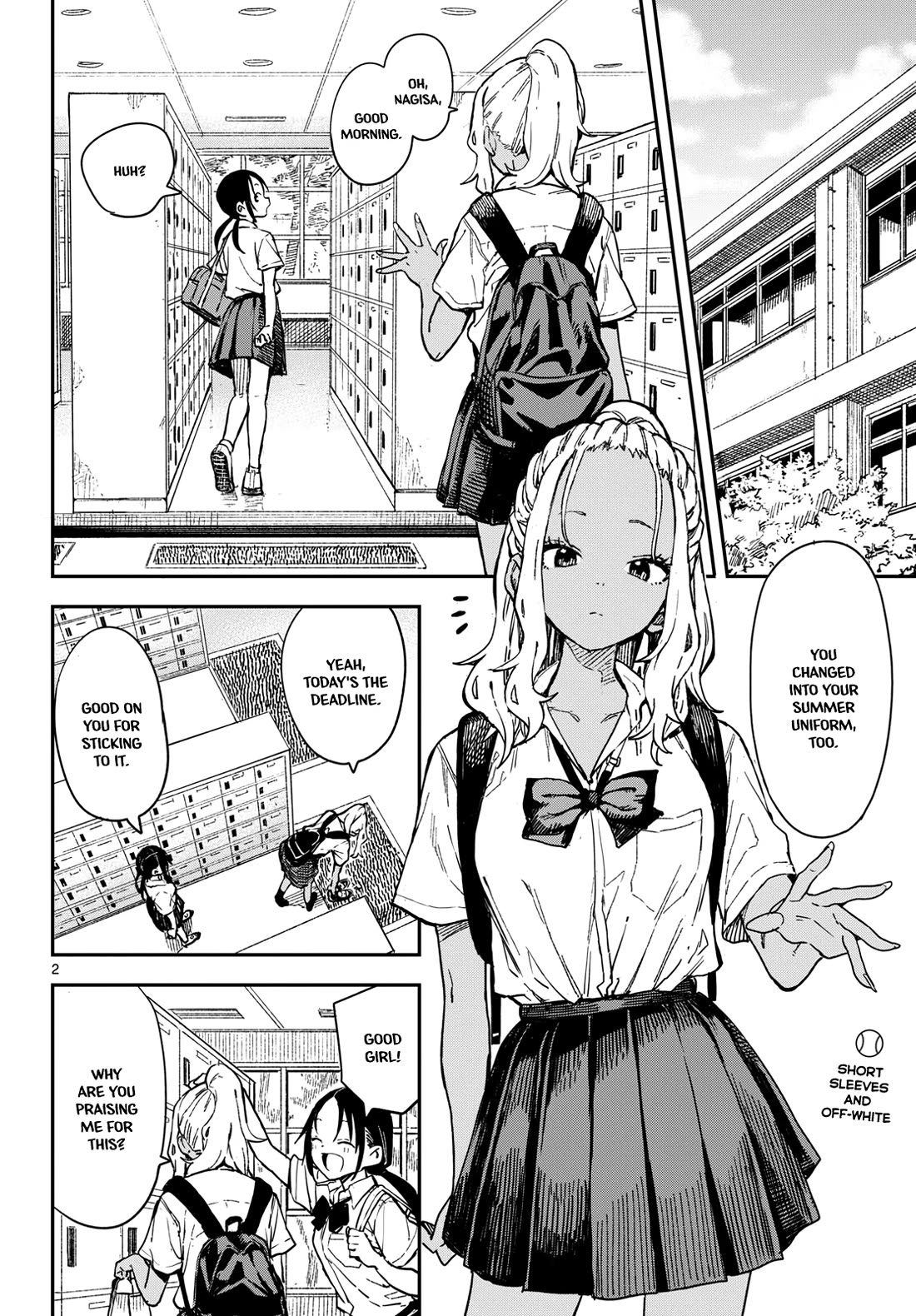 Mane Mane Nichi Nichi Chapter 20 page 2 - Chapter 20: Uniform Change