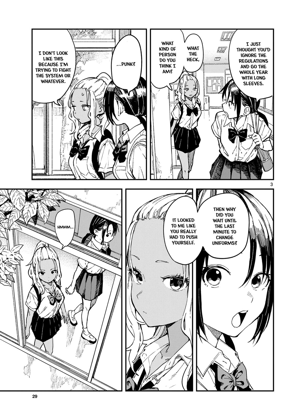 Mane Mane Nichi Nichi Chapter 20 page 3 - Chapter 20: Uniform Change