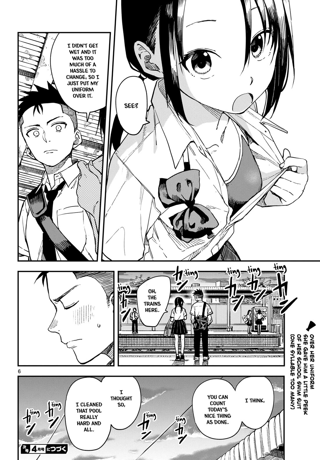 Mane Mane Nichi Nichi Chapter 25 page 6 - Chapter 25: Station