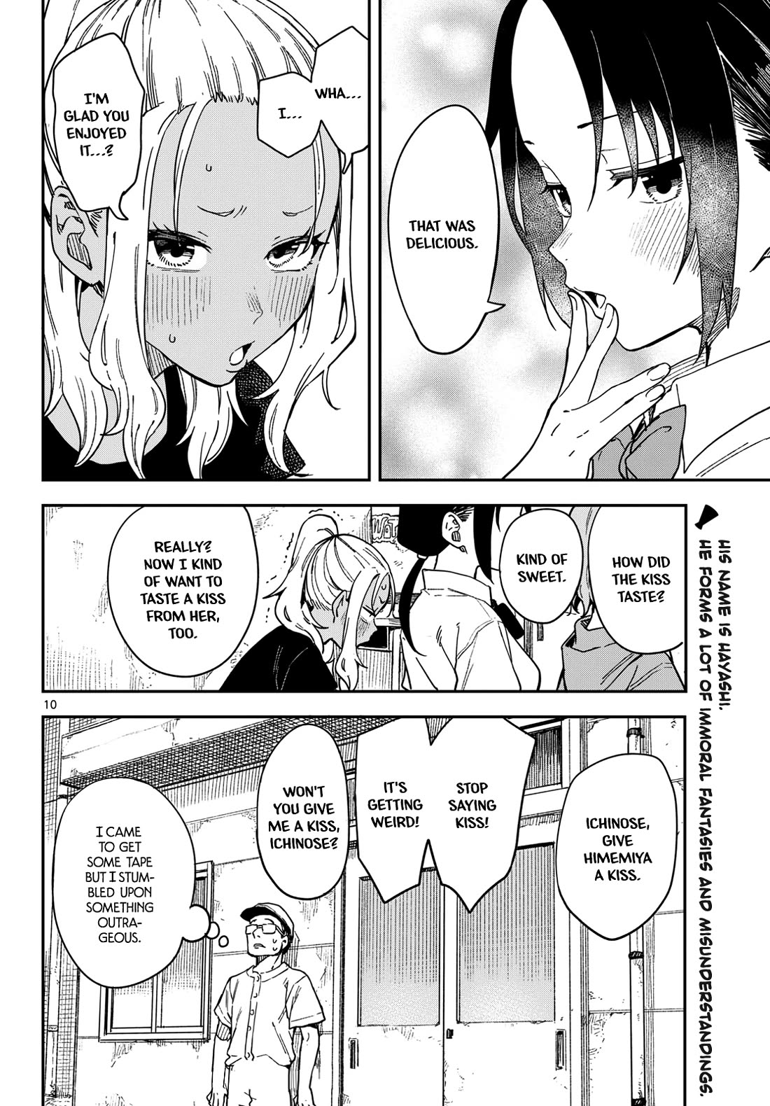 Mane Mane Nichi Nichi Chapter 26 page 10 - Chapter 26: Indirect kiss