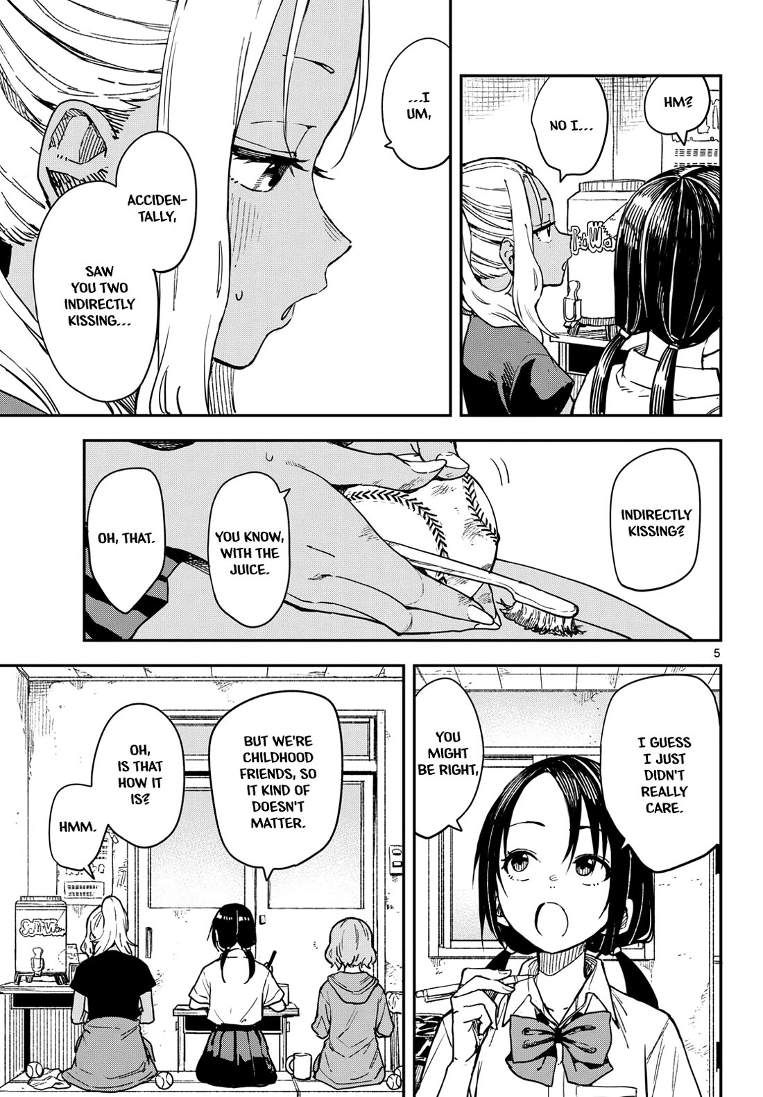 Mane Mane Nichi Nichi Chapter 26 page 5 - Chapter 26: Indirect kiss