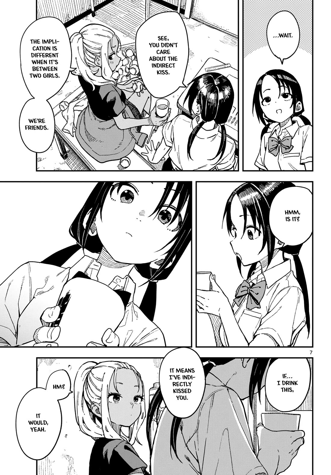 Mane Mane Nichi Nichi Chapter 26 page 7 - Chapter 26: Indirect kiss