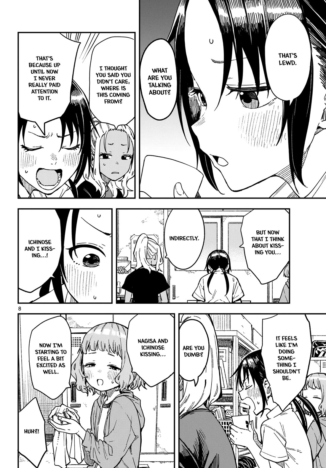 Mane Mane Nichi Nichi Chapter 26 page 8 - Chapter 26: Indirect kiss