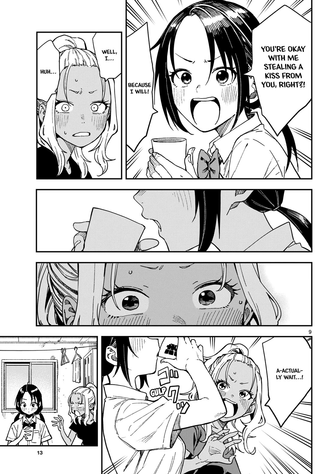 Mane Mane Nichi Nichi Chapter 26 page 9 - Chapter 26: Indirect kiss