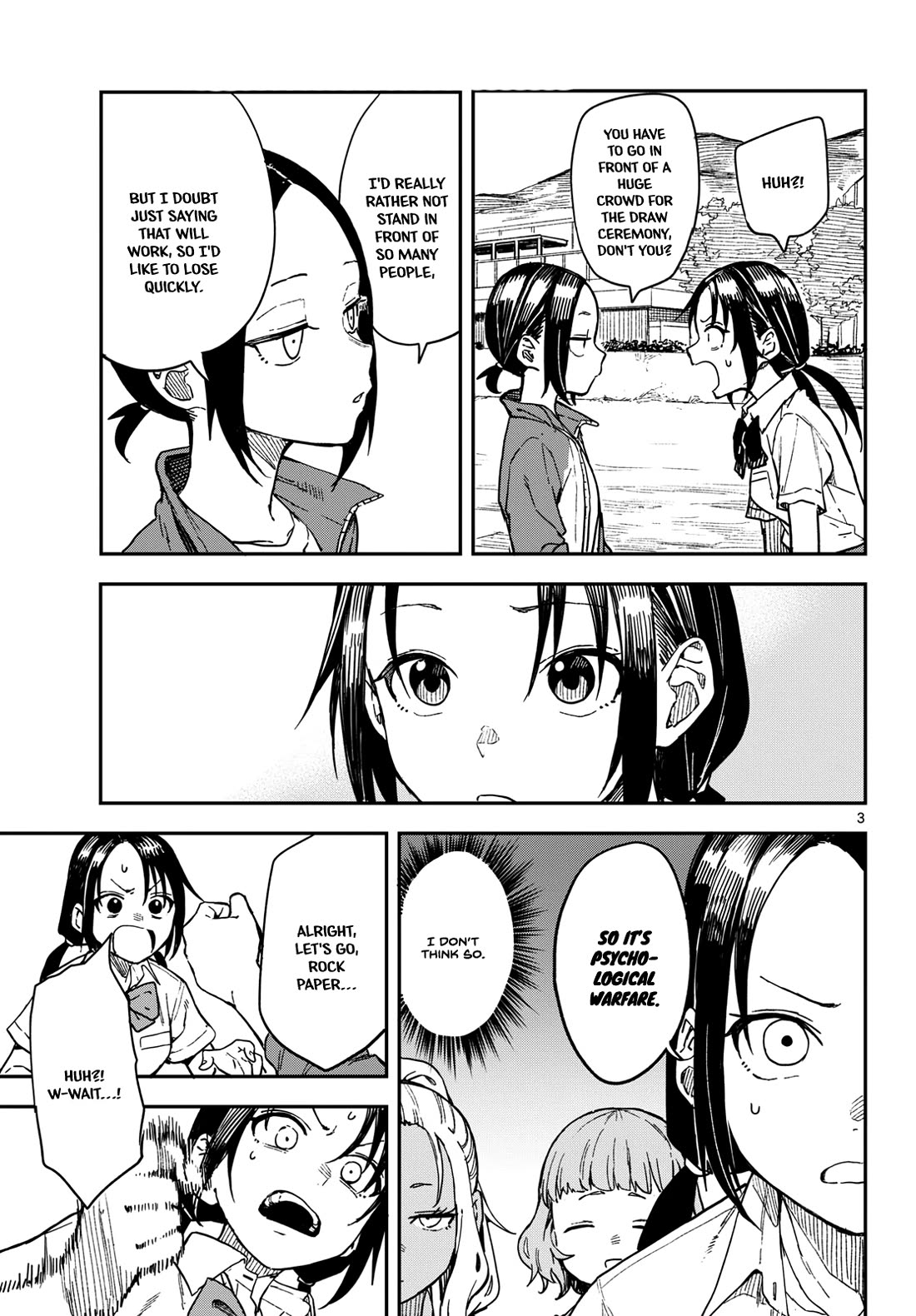 Mane Mane Nichi Nichi Chapter 28 page 3 - Chapter 28: Rock Paper Scissors