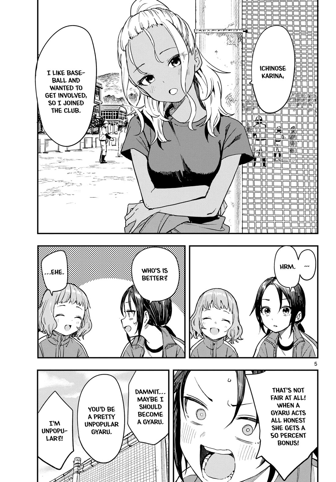 Mane Mane Nichi Nichi Chapter 3 page 5 - Chapter 3: Motive championship