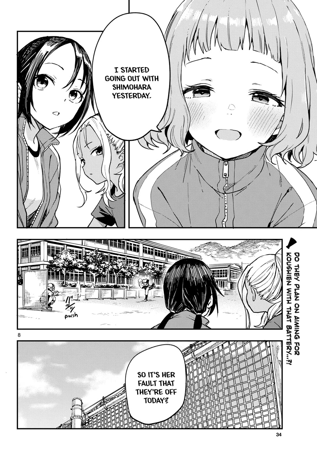 Mane Mane Nichi Nichi Chapter 3 page 8 - Chapter 3: Motive championship