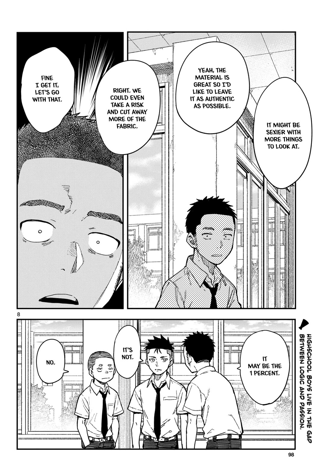 Mane Mane Nichi Nichi Chapter 33 page 8 - Chapter 33: Lie
