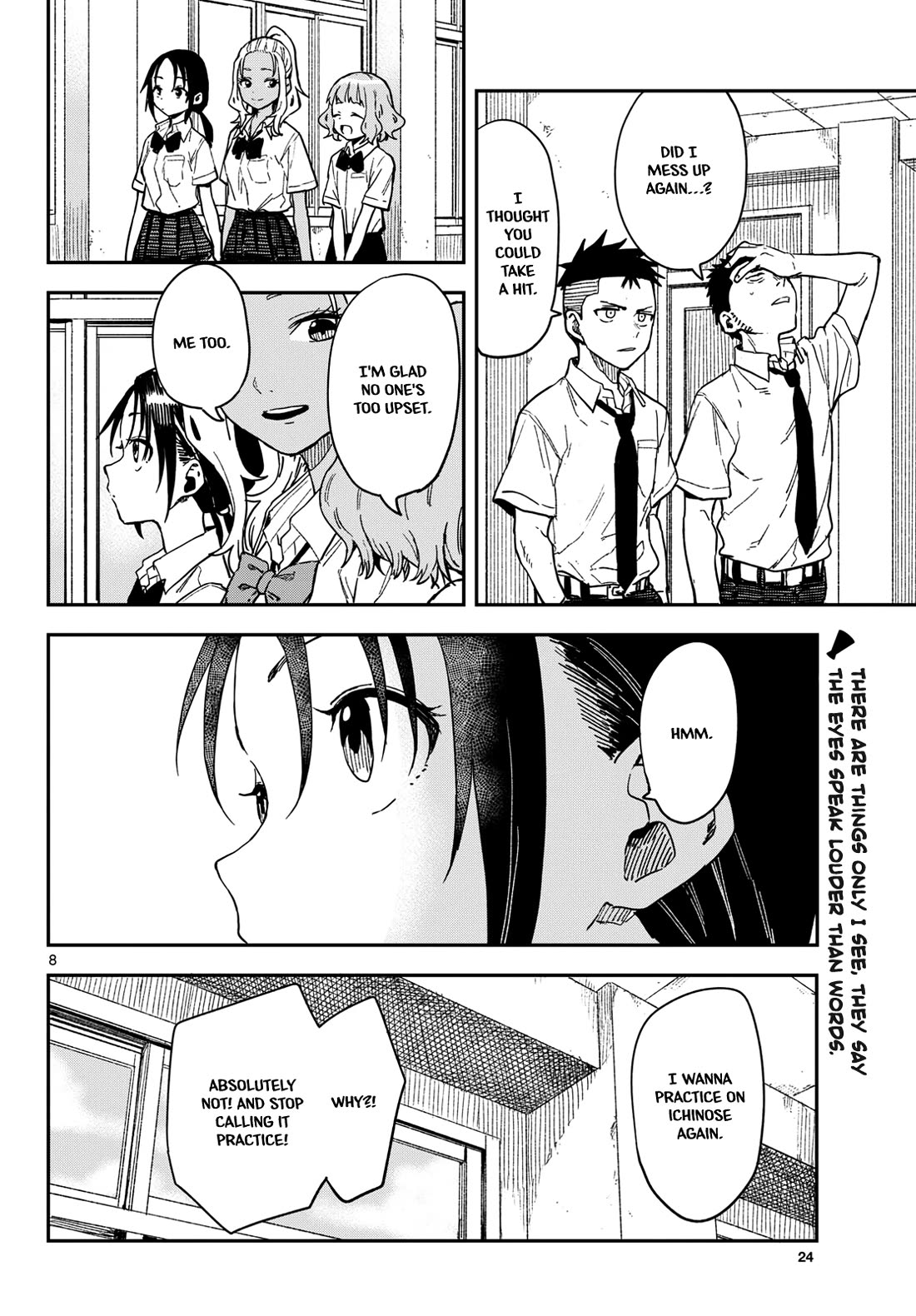 Mane Mane Nichi Nichi Chapter 36 page 8 - Chapter 36: Solo Training