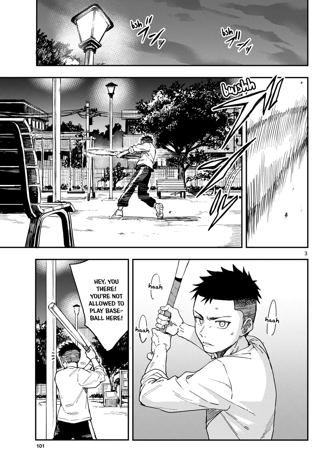 Mane Mane Nichi Nichi Chapter 7 page 3 - Chapter 7: Batting practice