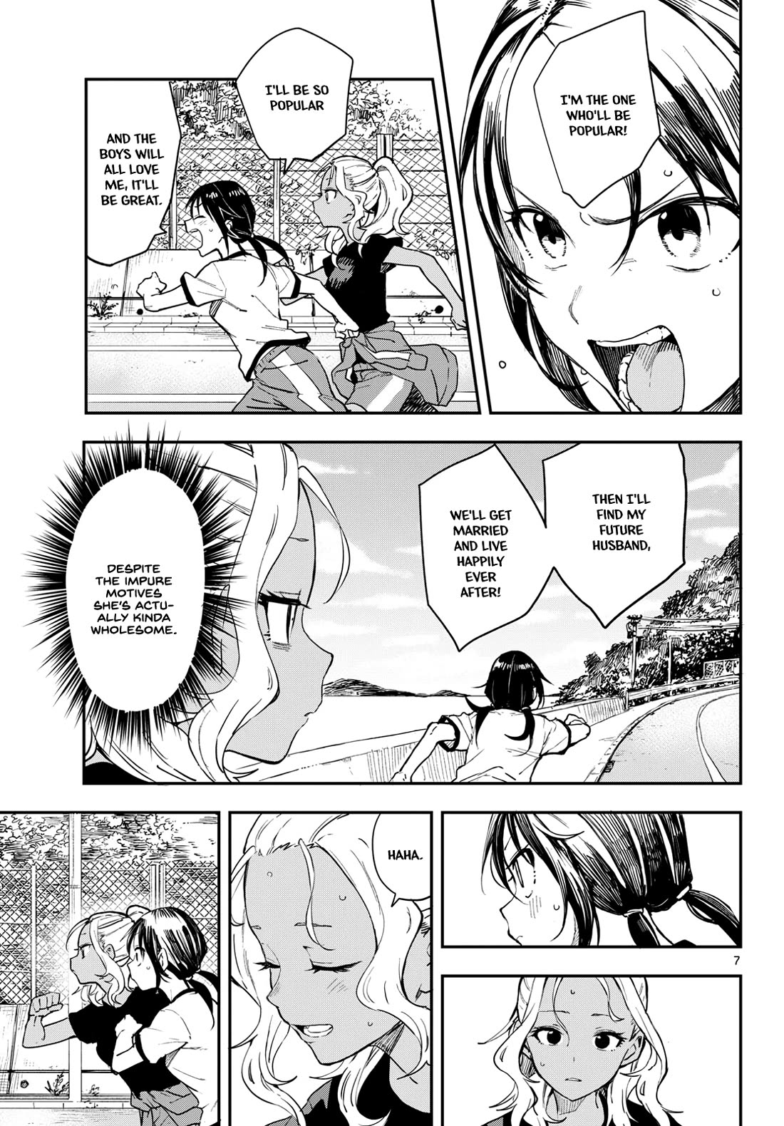Mane Mane Nichi Nichi Chapter 8 page 6 - Chapter 8: Running