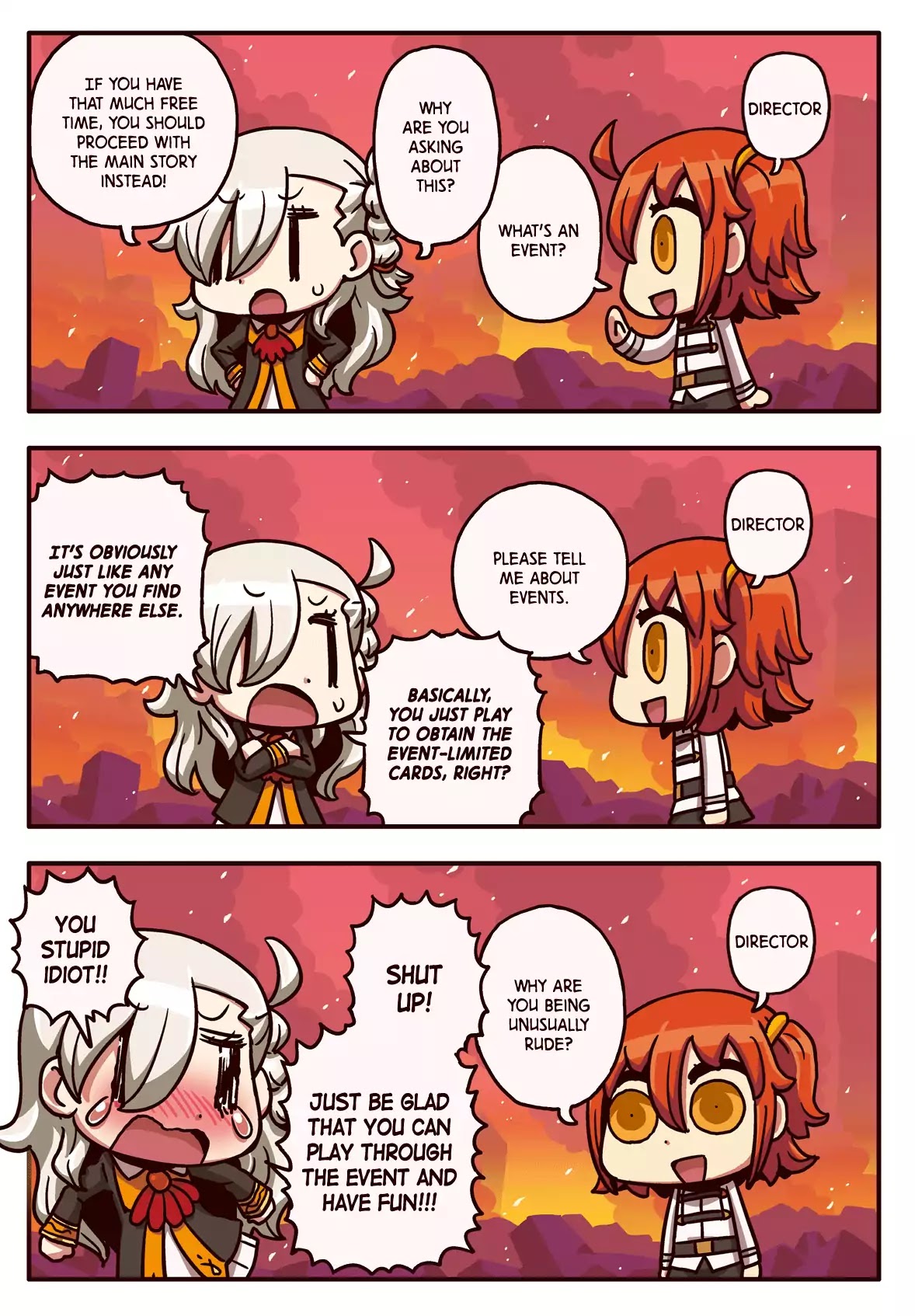 Manga de Wakaru! Fate/Grand Order Chapter 1.13 page 1 - Vol.1 Chapter 13: Enjoy the Events!