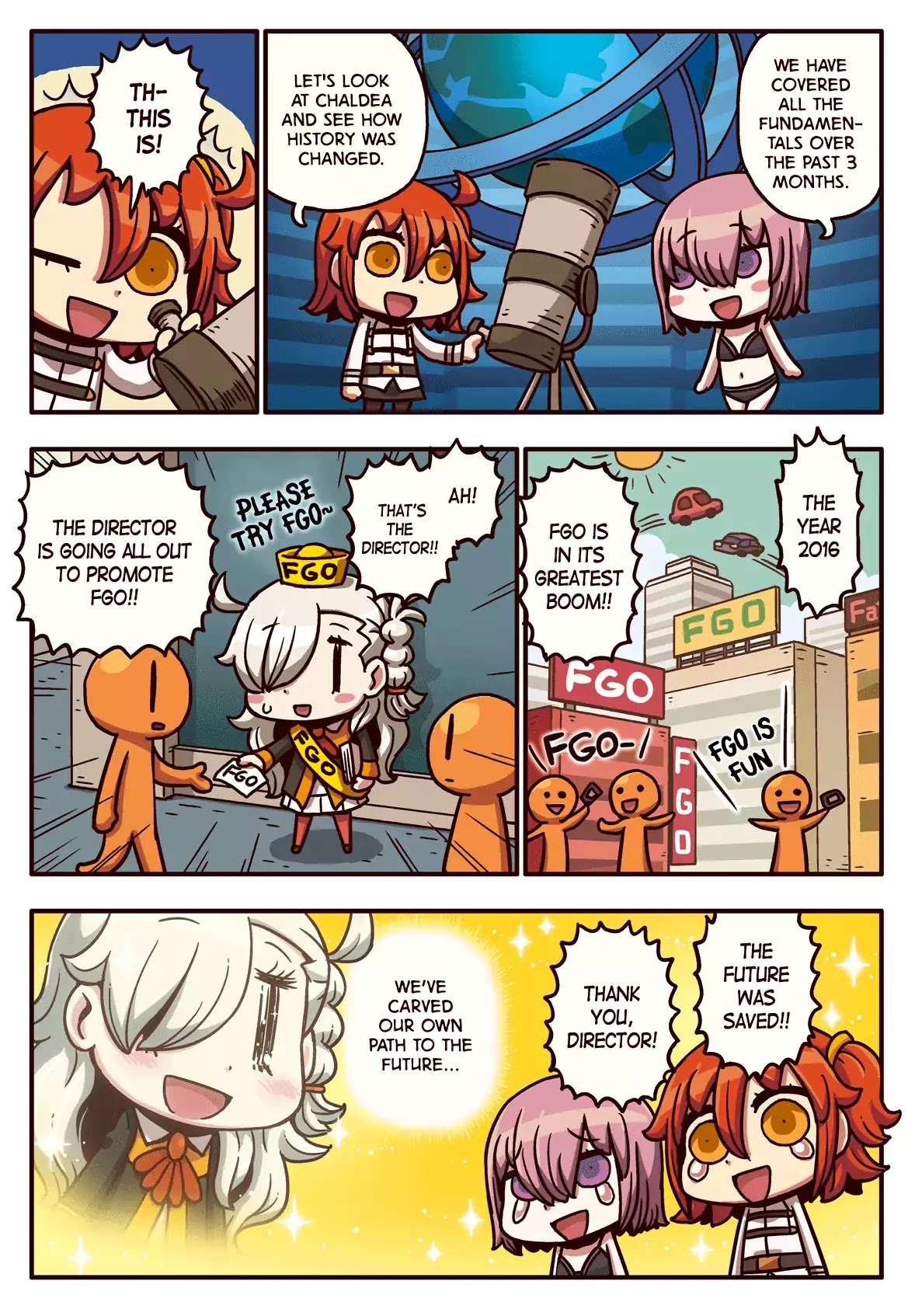 Manga de Wakaru! Fate/Grand Order Chapter 1.15 page 1 - Vol.1 Chapter 15: Learned with Manga! Fate/Grand Order