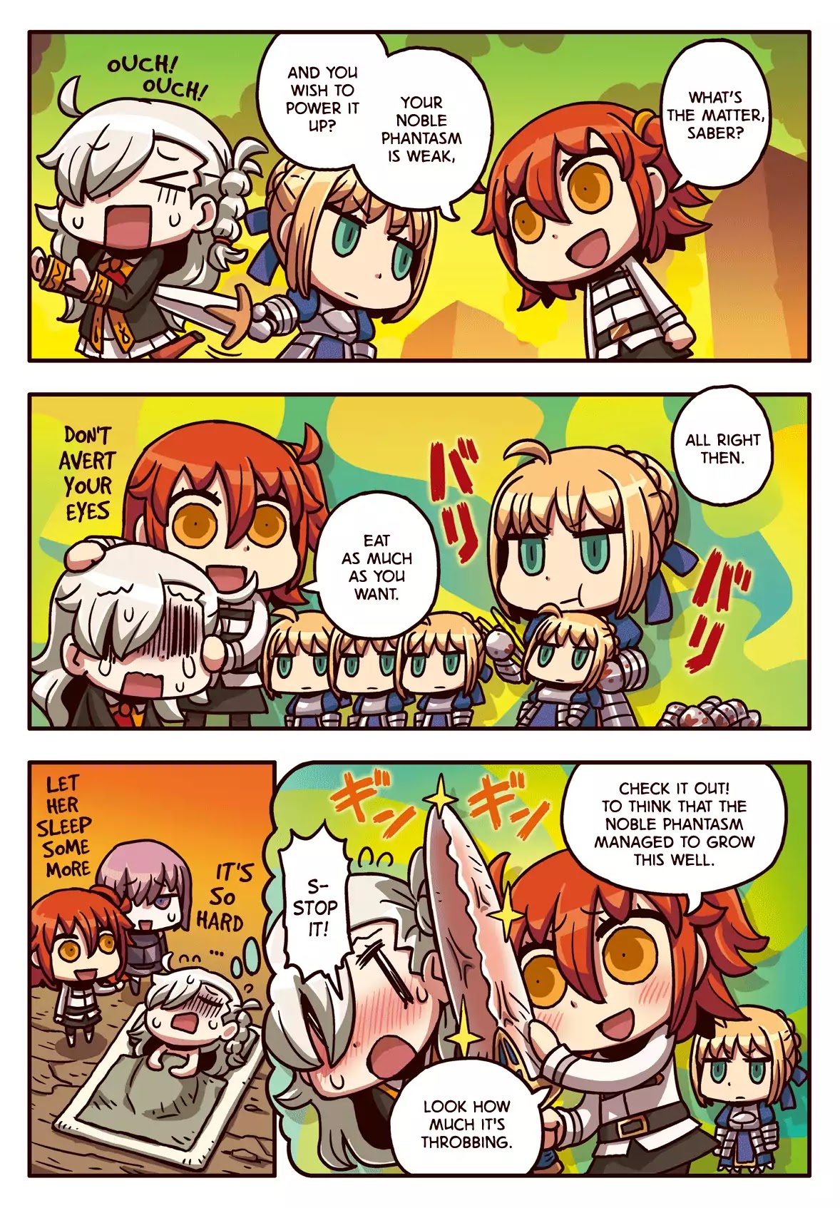 Manga de Wakaru! Fate/Grand Order Chapter 1.7 page 1 - Vol.1 Chapter 7: Raising your Servants