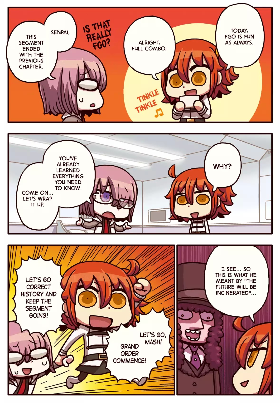 Manga de Wakaru! Fate/Grand Order Chapter 2.1 page 1 - Vol.2 Chapter 1: Learn More With Manga! Fate/Grand Order!