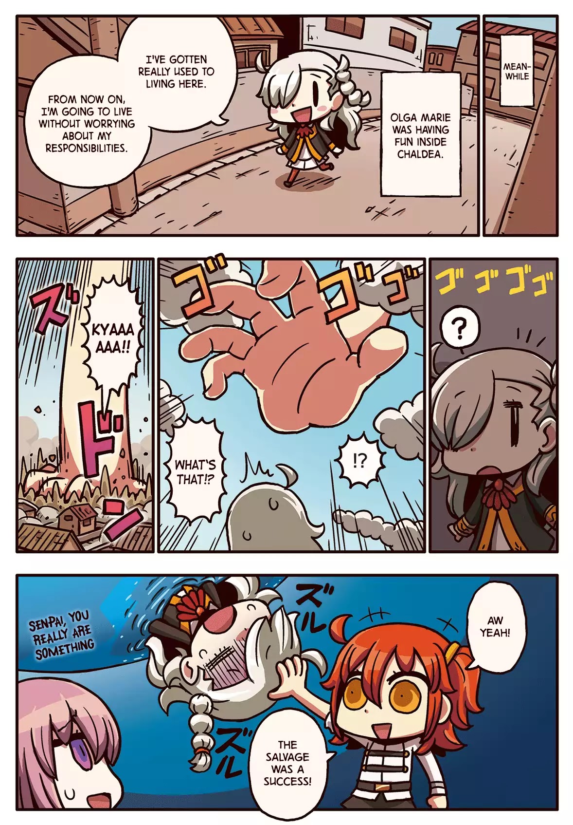 Manga de Wakaru! Fate/Grand Order Chapter 2.1 page 3 - Vol.2 Chapter 1: Learn More With Manga! Fate/Grand Order!