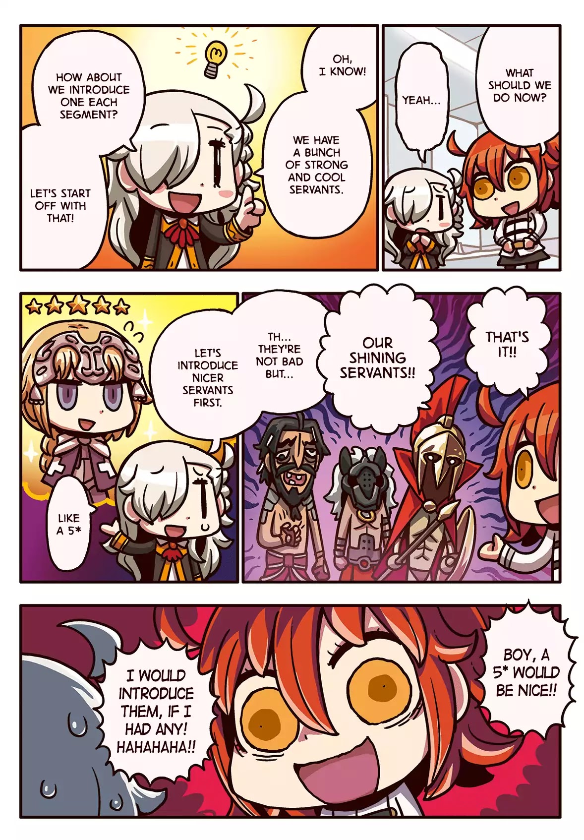 Manga de Wakaru! Fate/Grand Order Chapter 2.2 page 1 - Vol.2 Chapter 2: Let's Introduce the Servants